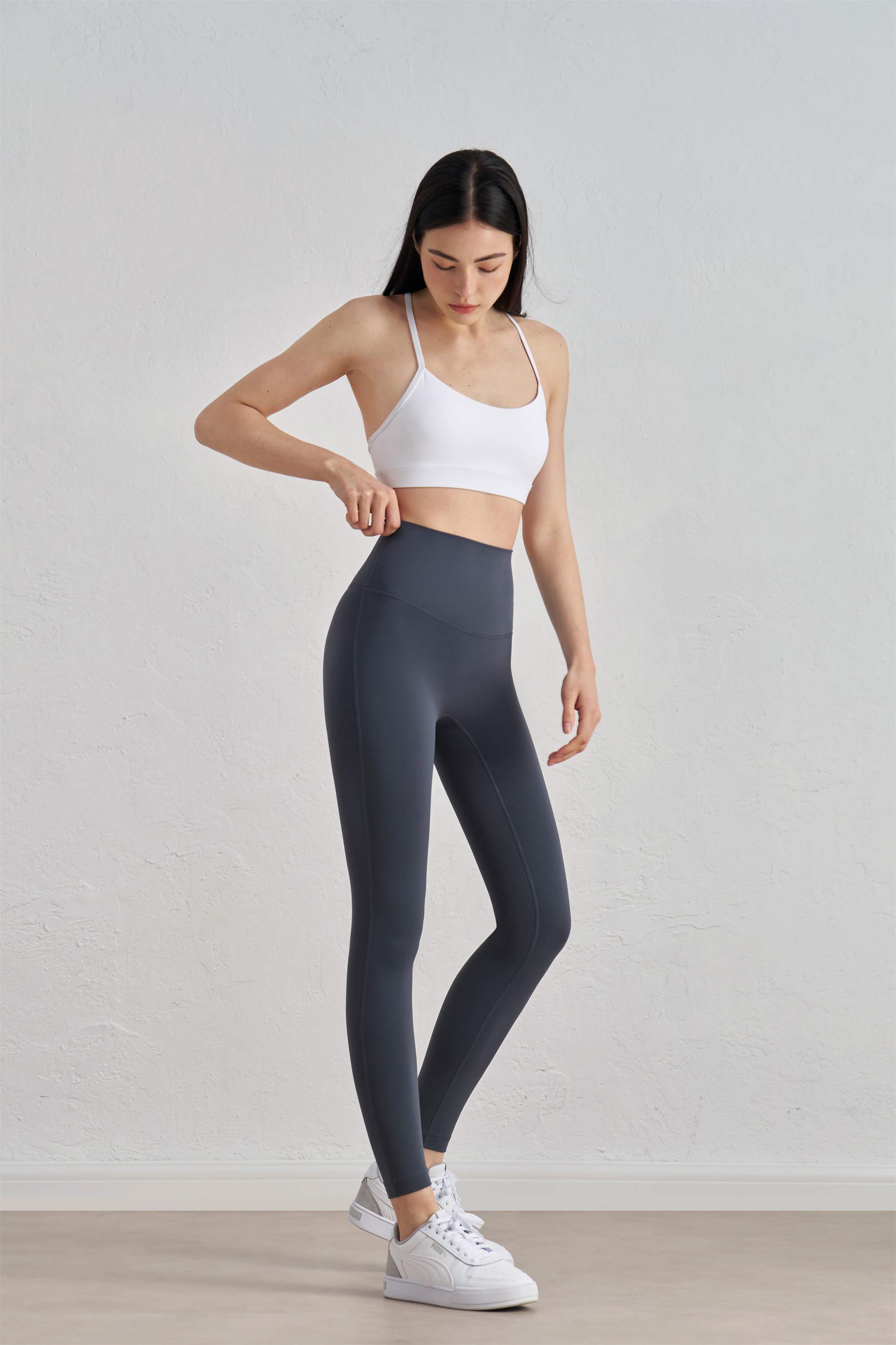 High-Waisted Lycra Yoga Leggings