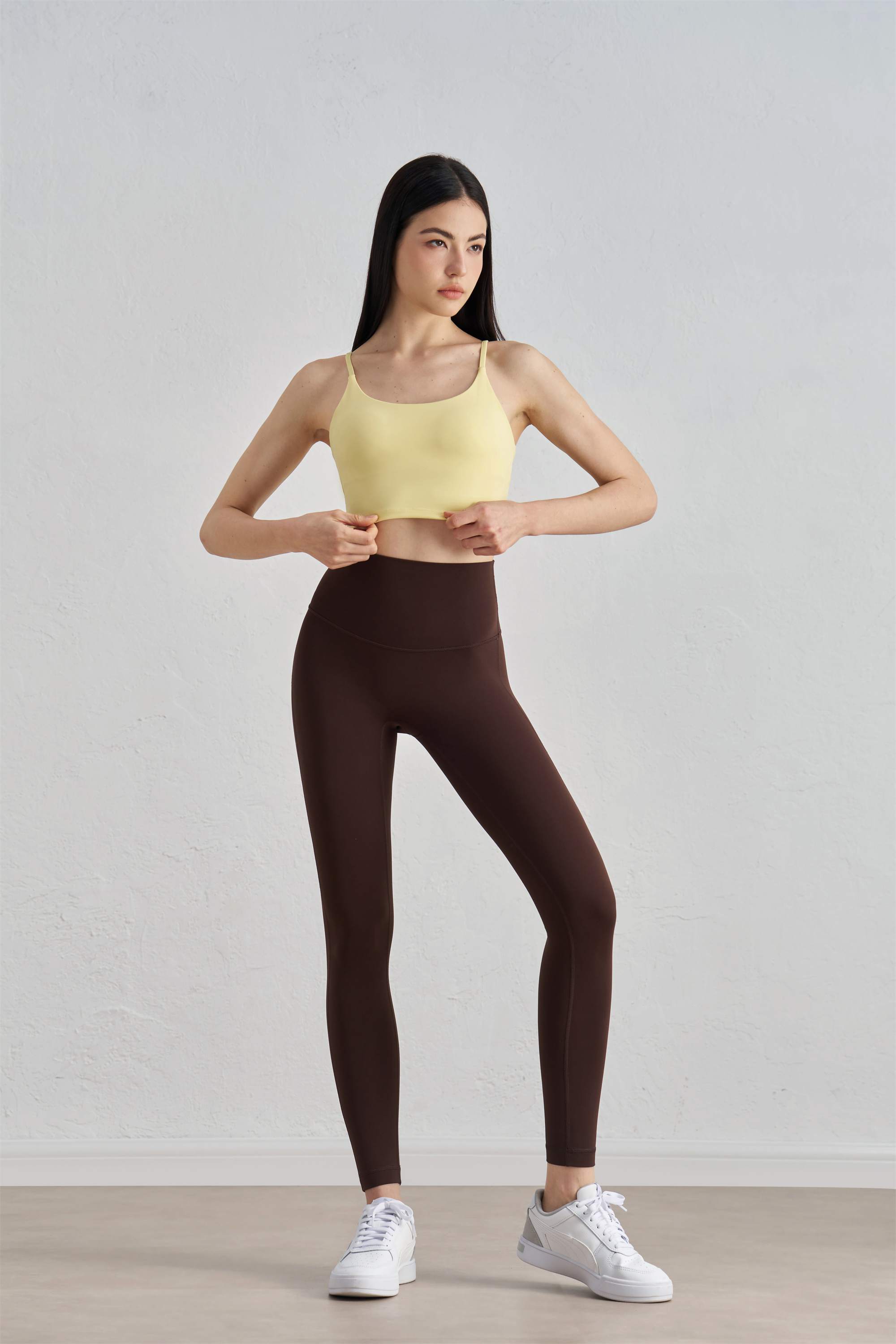 High-Waisted Lycra Yoga Leggings