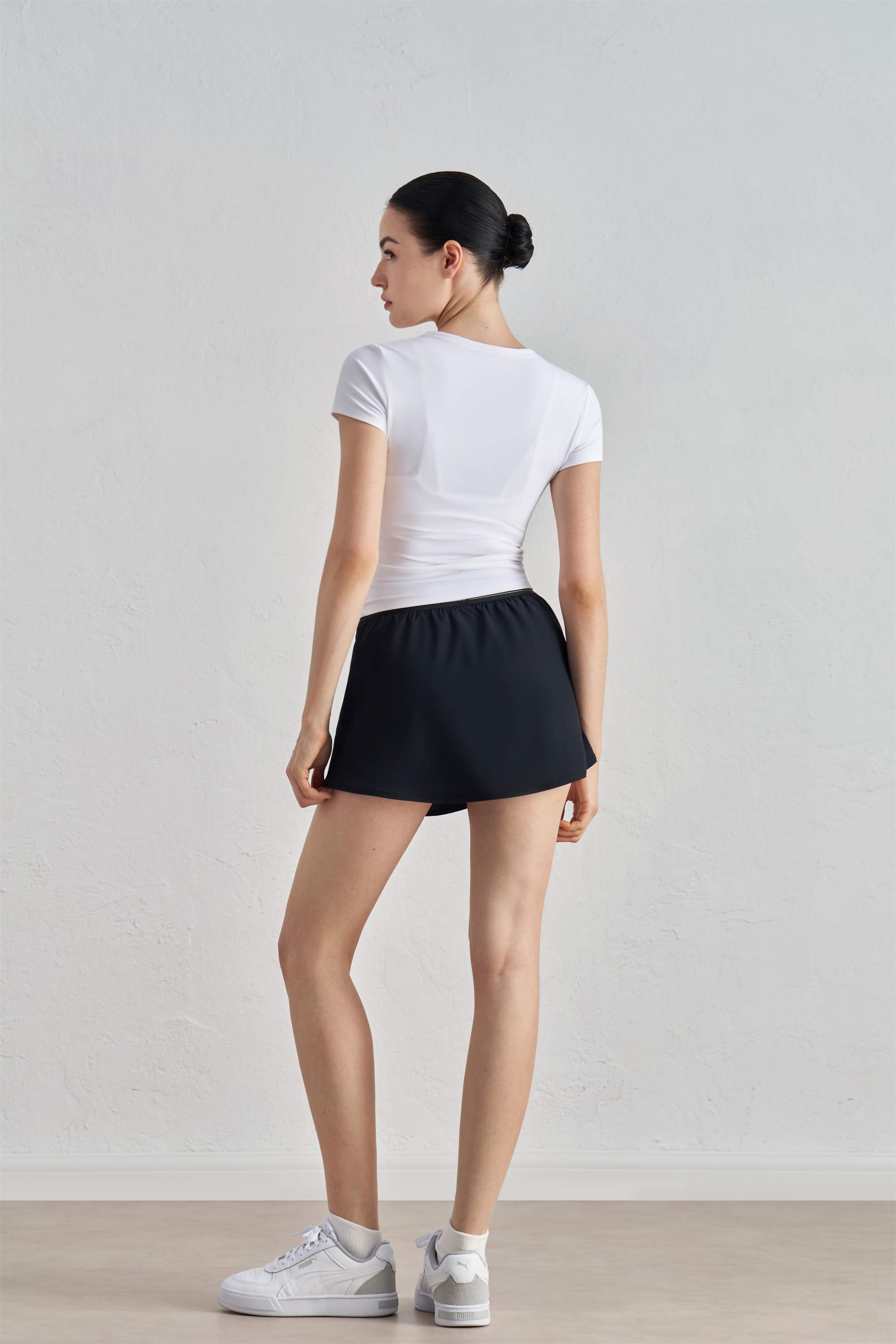 Sleek & Sculpted Short-Sleeve Yoga Top