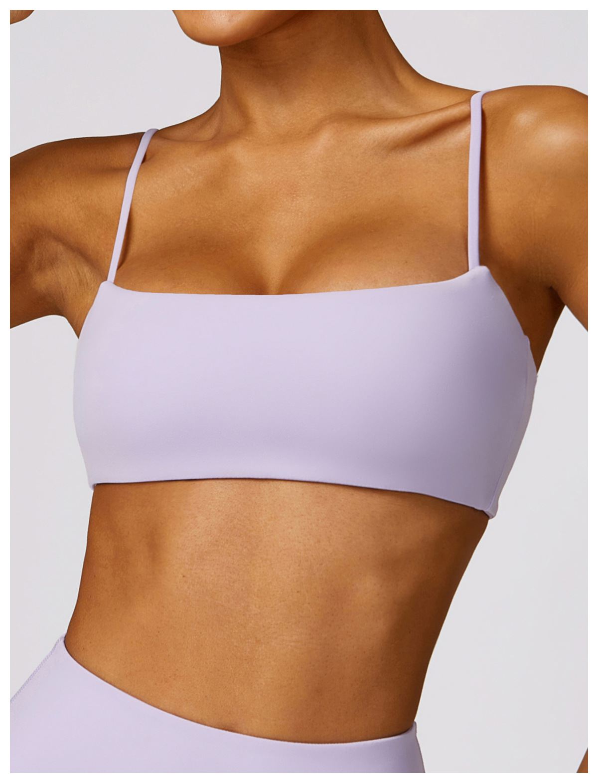 Strip Quick-Drying Sports Bra