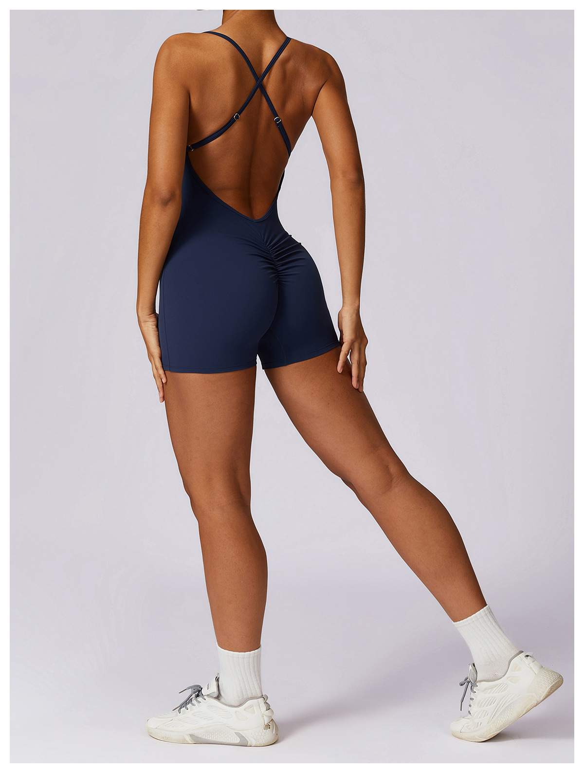 Quick-Dry Seamless Sports Bodysuit