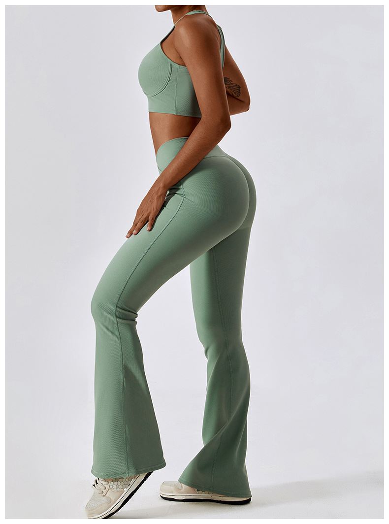 High-Waist Flare Pant