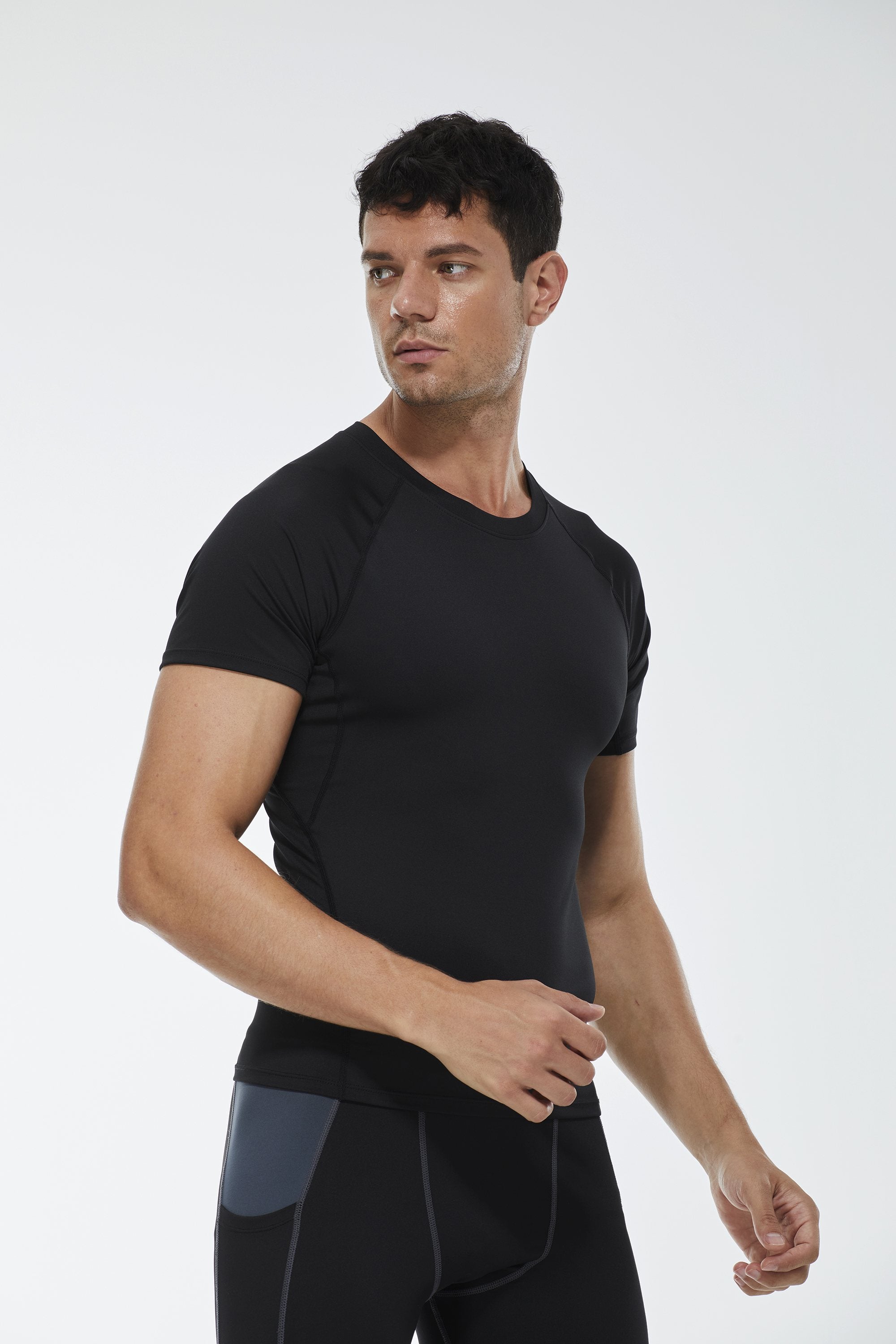 Men's Slim Short-Sleeve Top