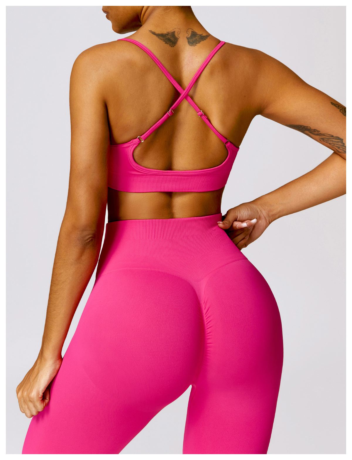 Quick-Drying Seamless Sports Bra