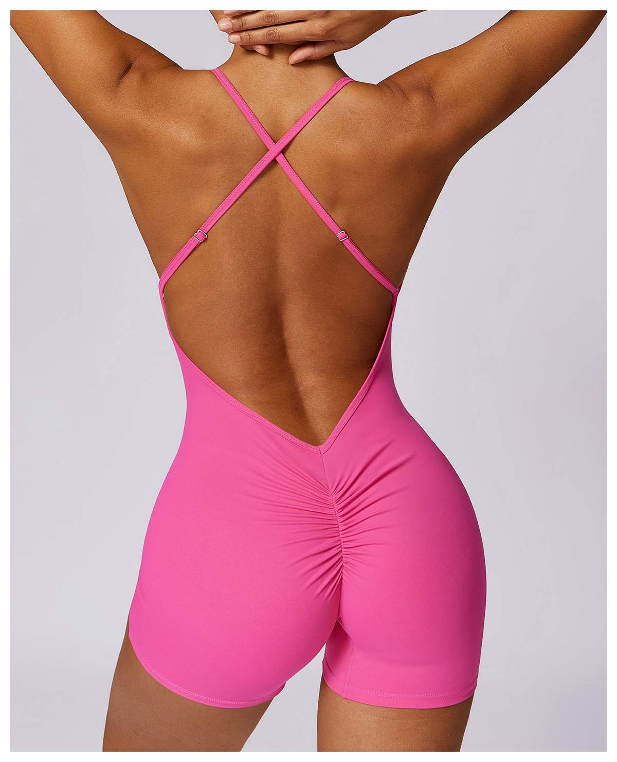 Quick-Dry Seamless Sports Bodysuit