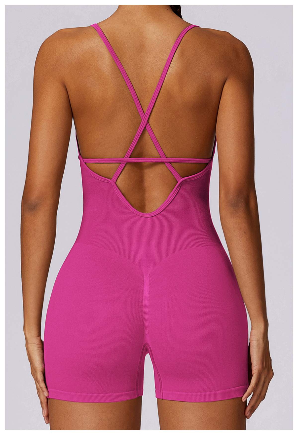 Seamless Back-Beauty Yoga Bodysuit