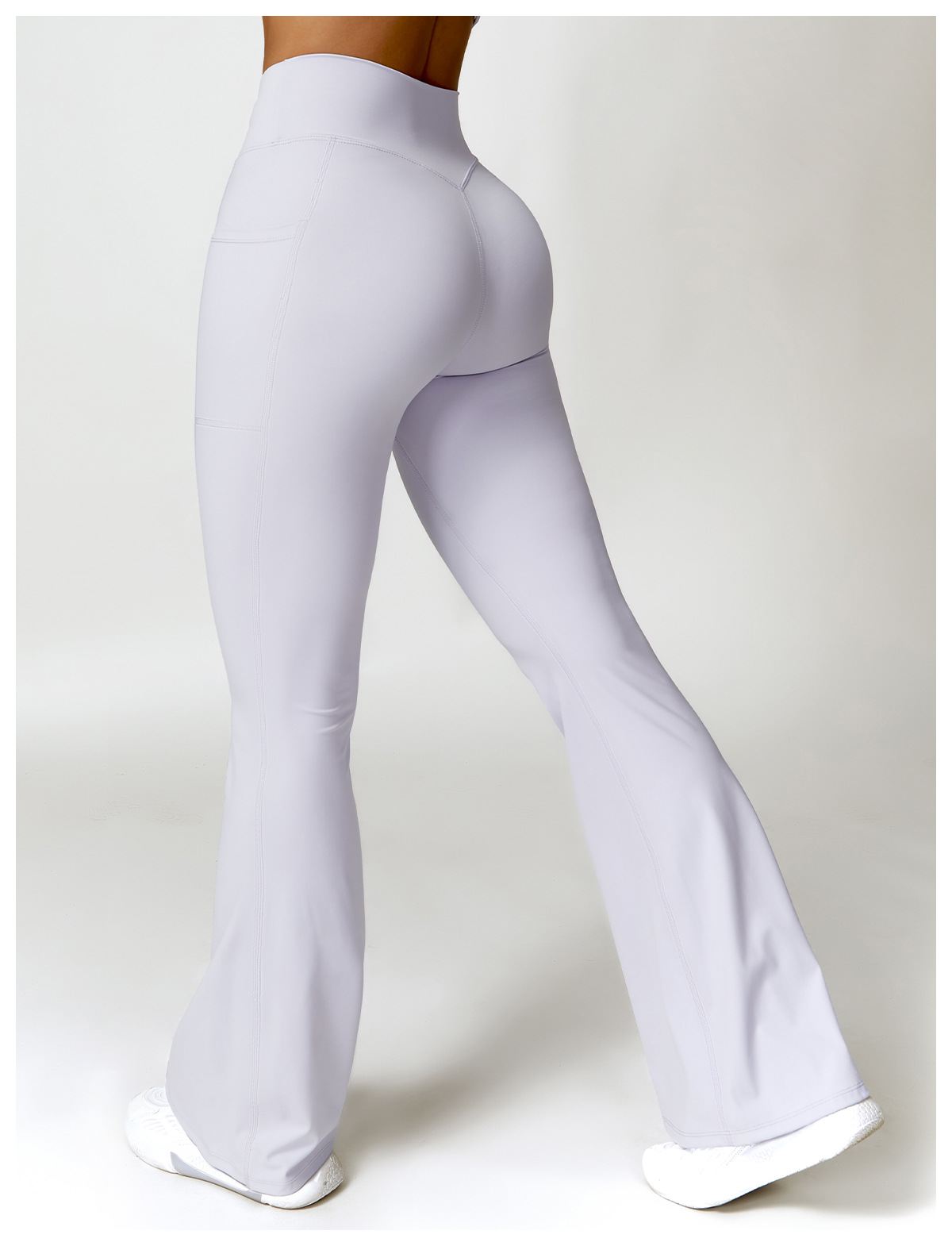 High-Waist Flare Leggings