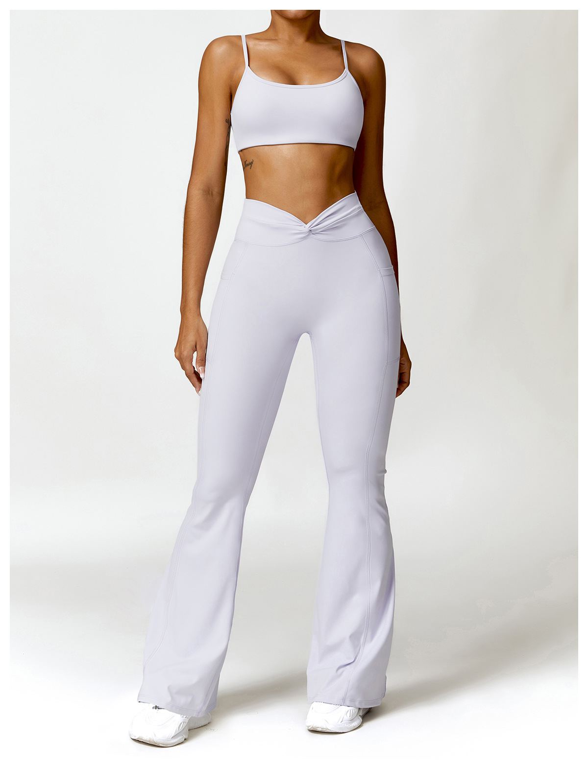 High-Waist Flare Leggings