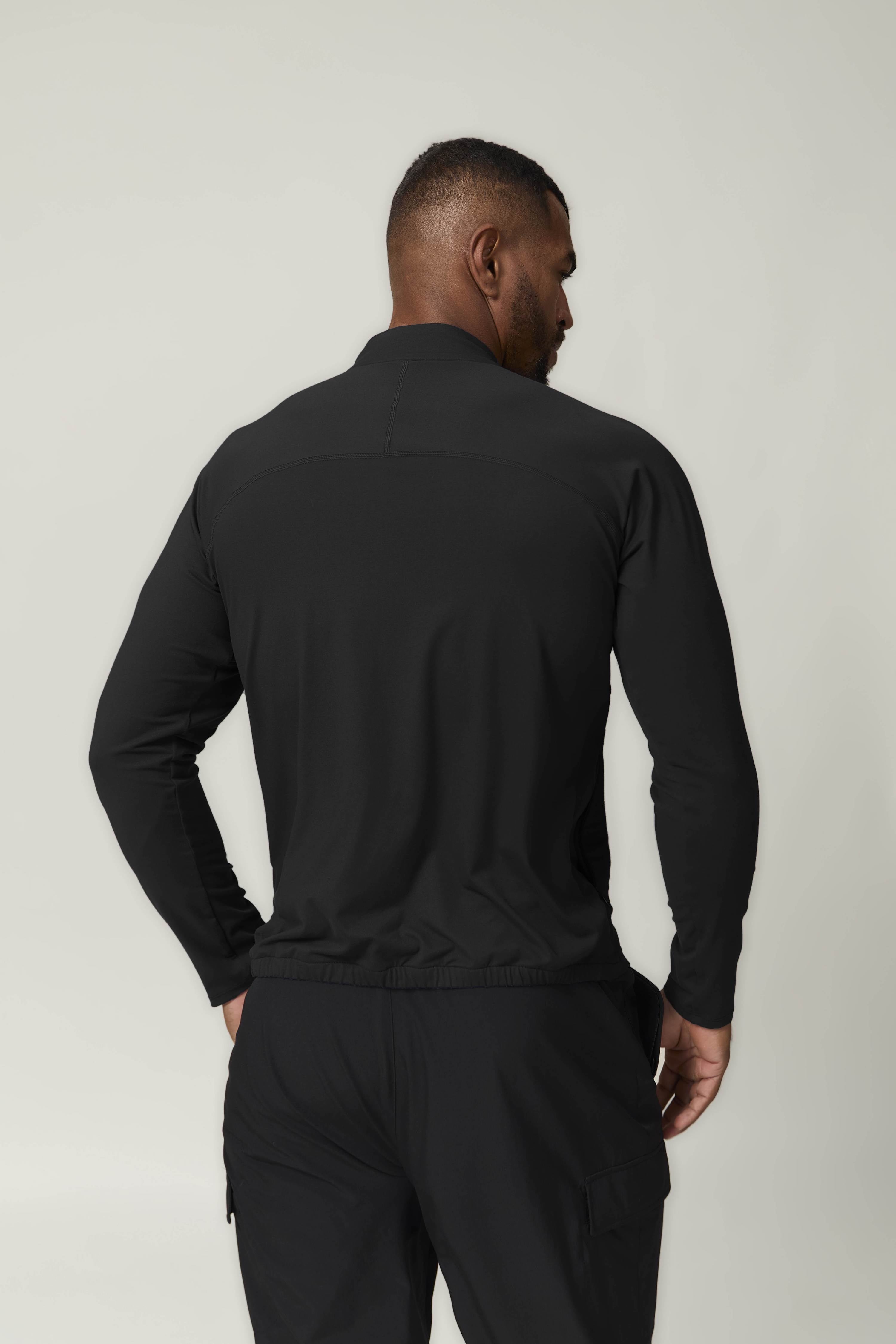 Men's Stand-Collar Sports & Fitness Jacket