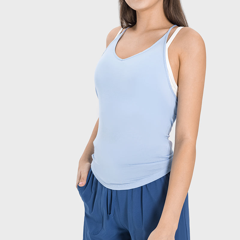 Moisture-Wicking Quick-Dry Sports Tank Top