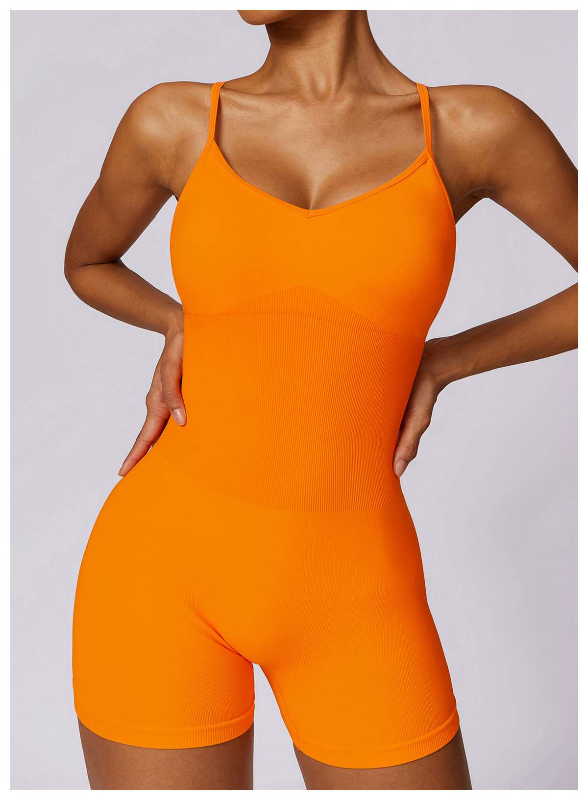 Seamless Back-Beauty Yoga Bodysuit