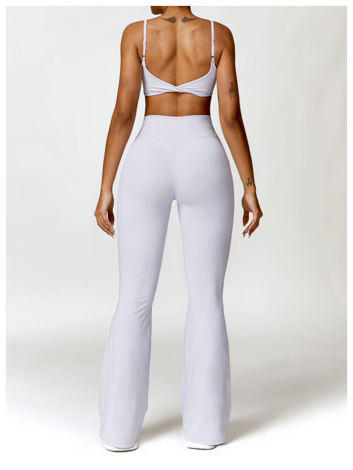 High-Waist Flare Leggings