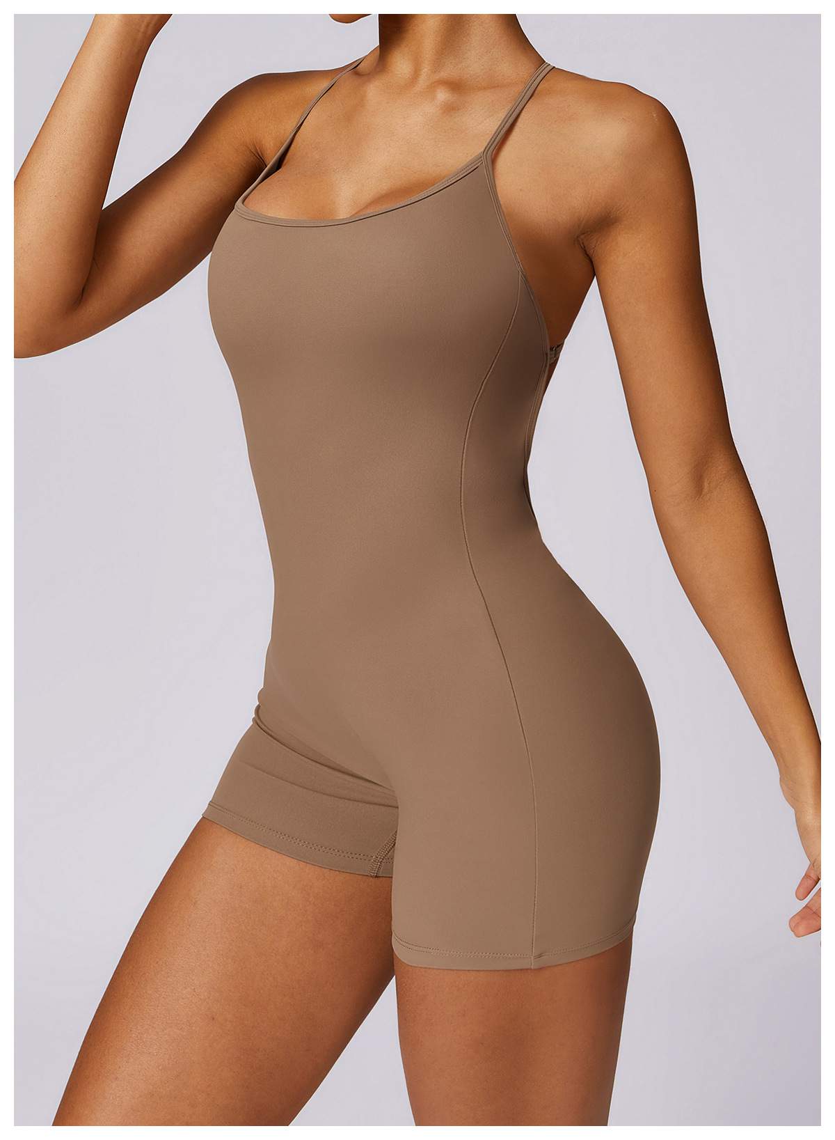 Quick-Dry Seamless Sports Bodysuit