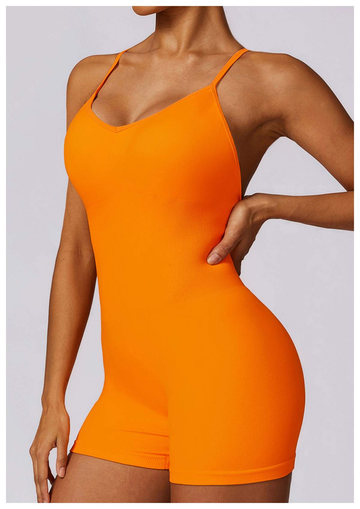 Seamless Back-Beauty Yoga Bodysuit