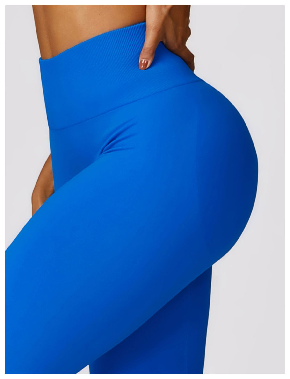 Hight-Waist Seamless Flare Leggings