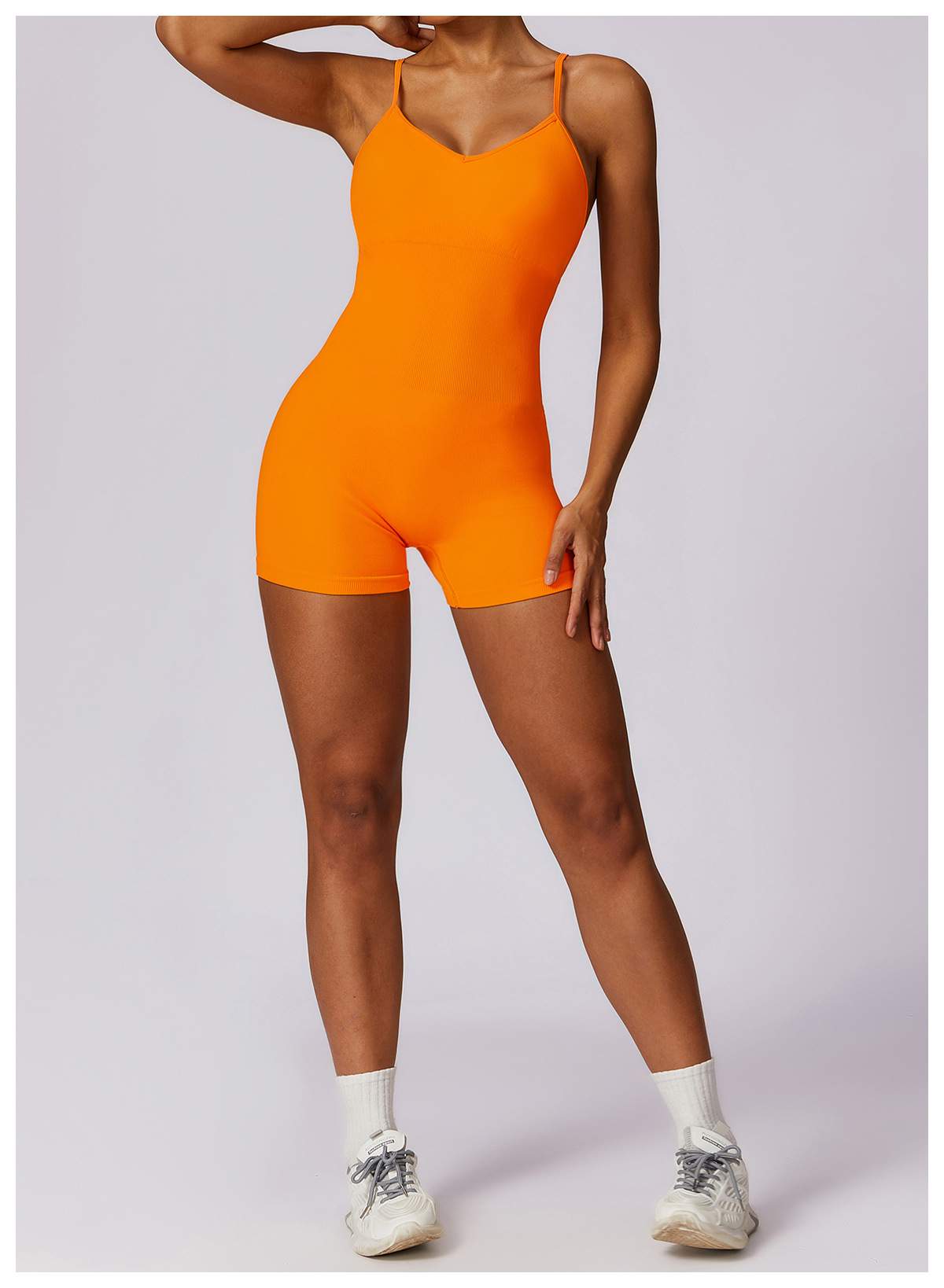 Seamless Back-Beauty Yoga Bodysuit