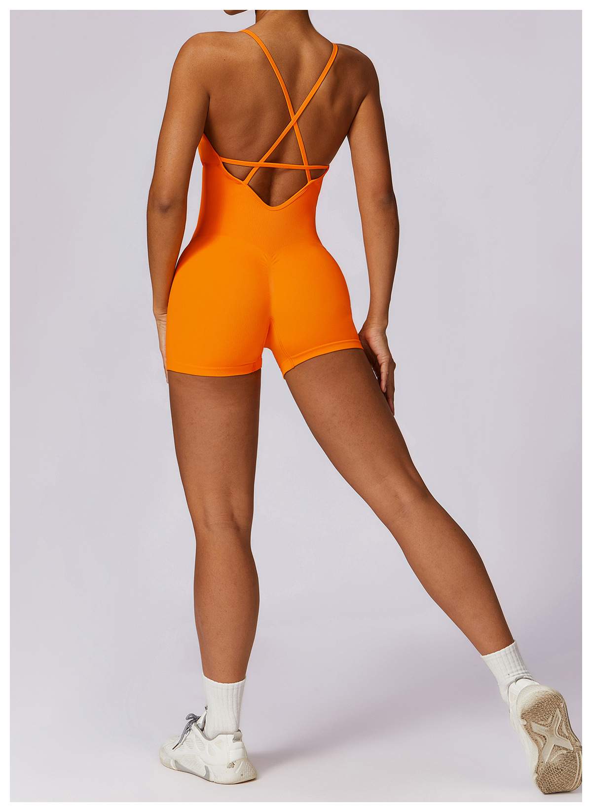 Seamless Back-Beauty Yoga Bodysuit