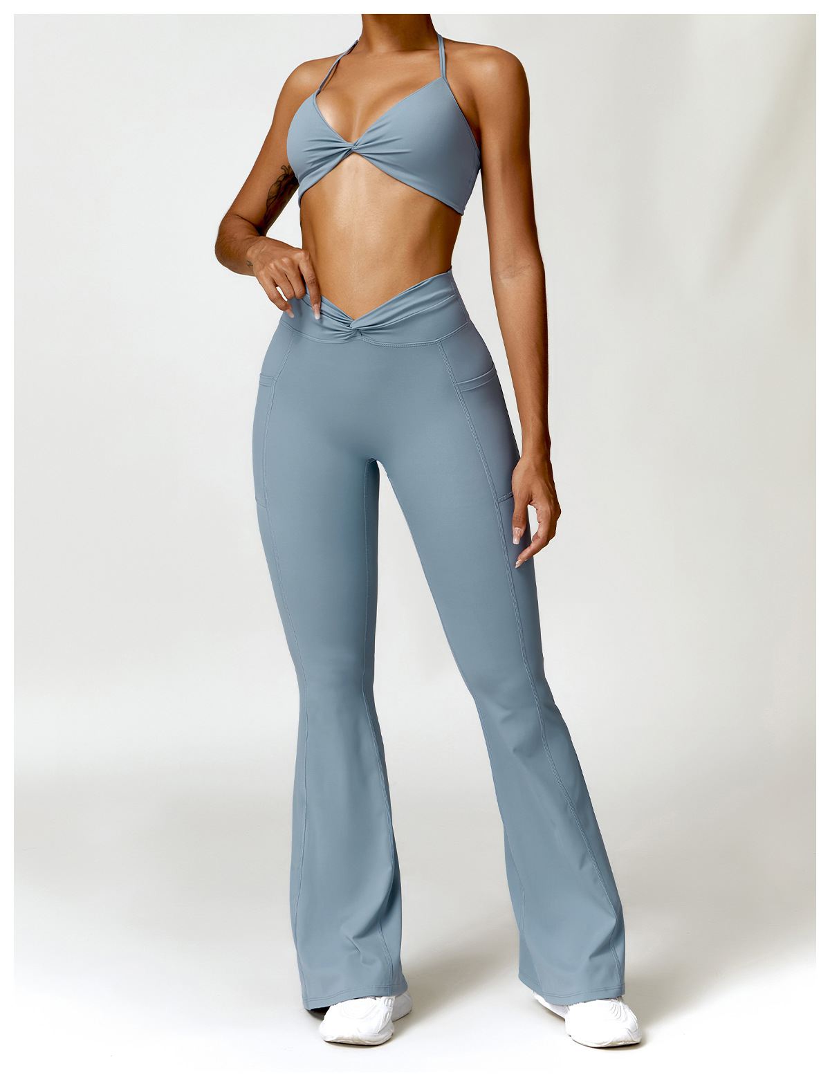 High-Waist Flare Leggings