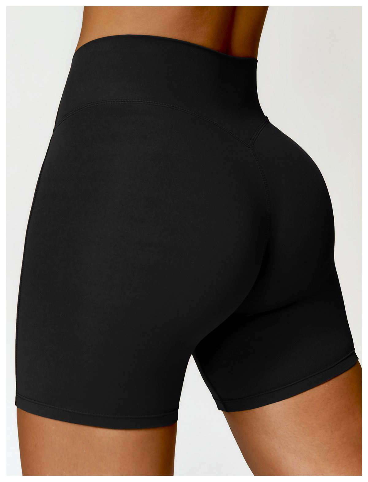 High-Waist Yoga Sports Shorts