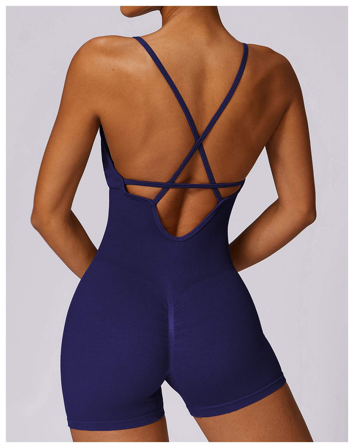 Seamless Back-Beauty Yoga Bodysuit