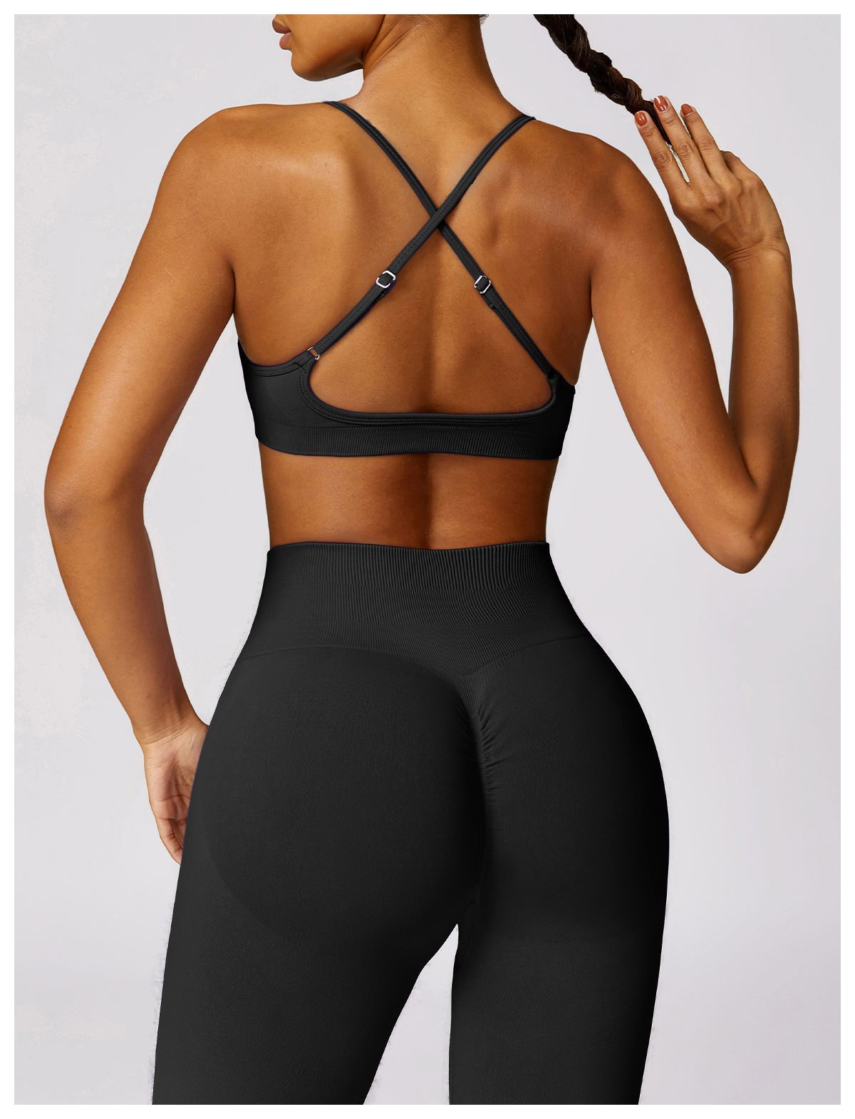 Quick-Drying Seamless Sports Bra