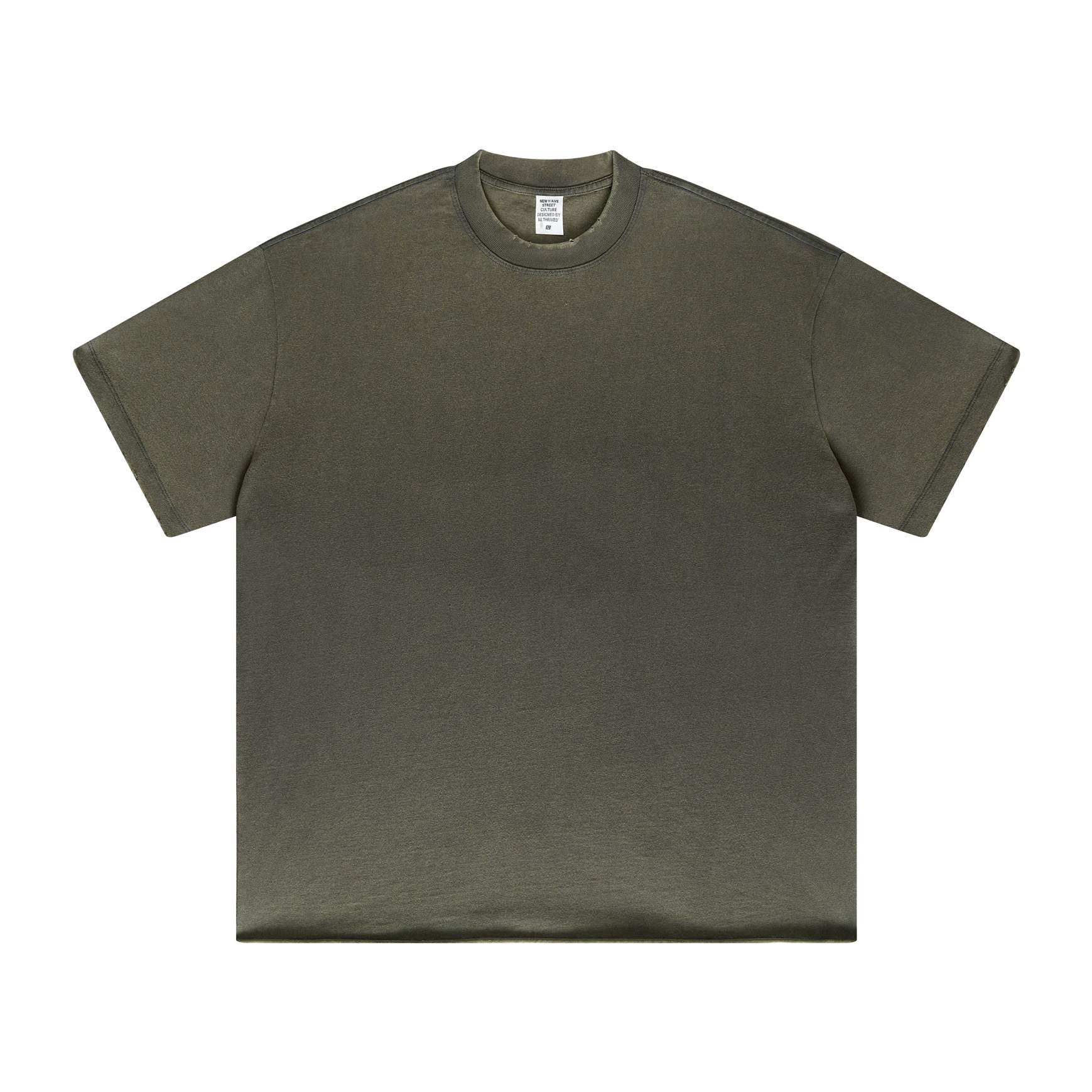 285g Washed Distressed T-Shirt