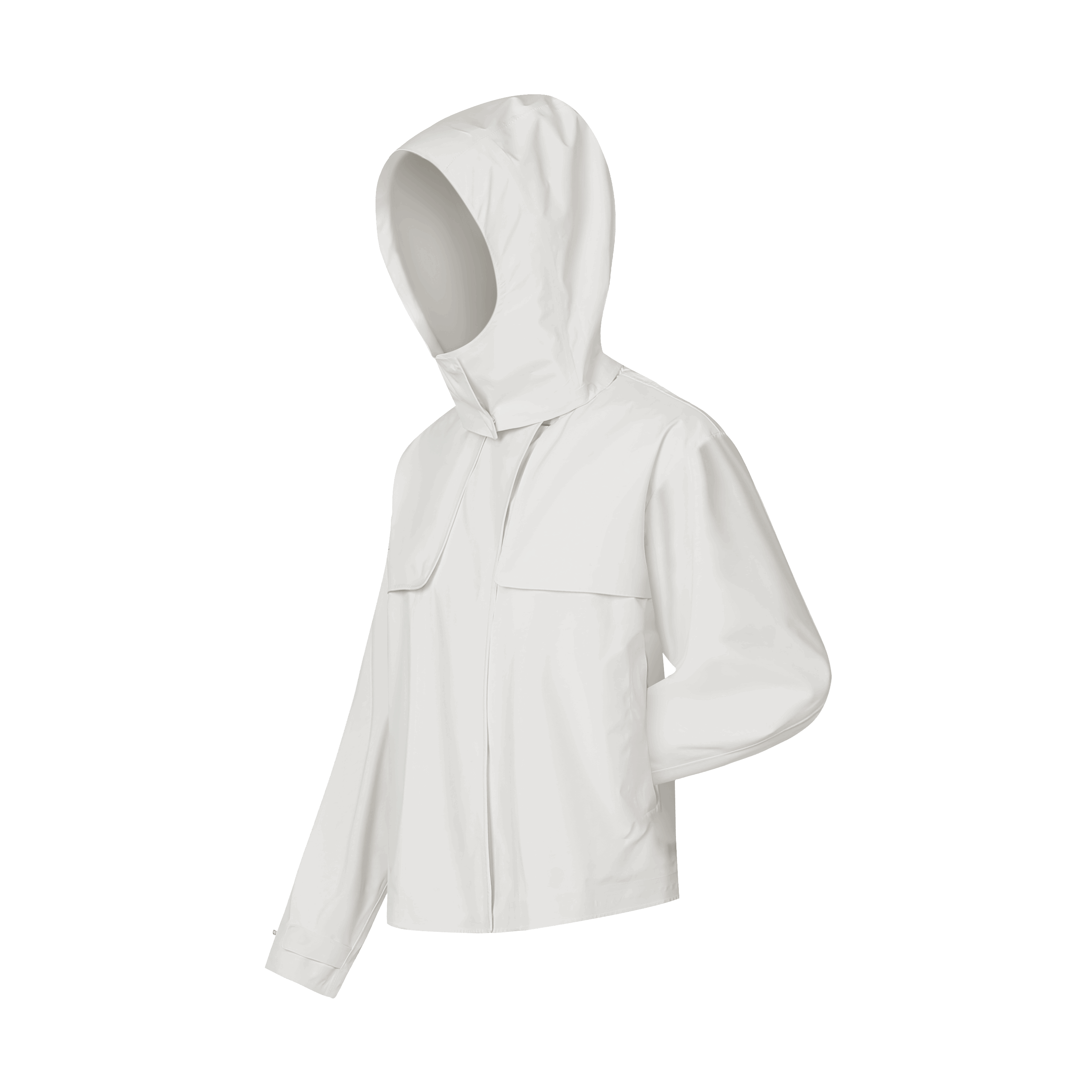 Detachable Hooded Windbreaker Jacket