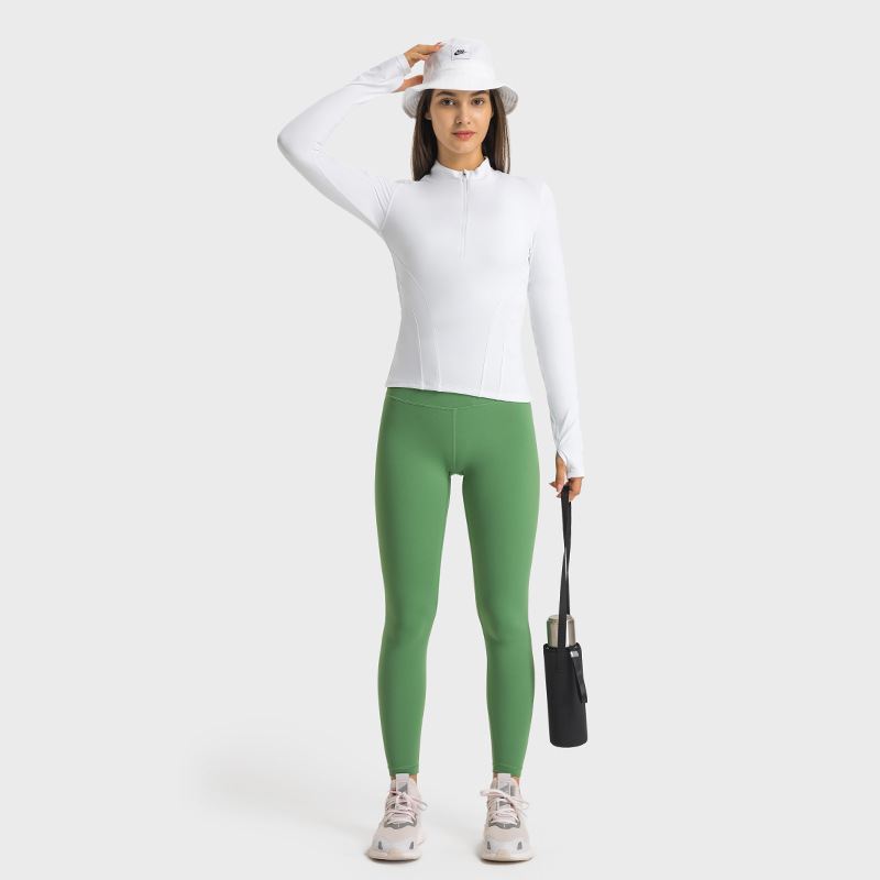 Half Zip Stand Collar Yoga Jacket