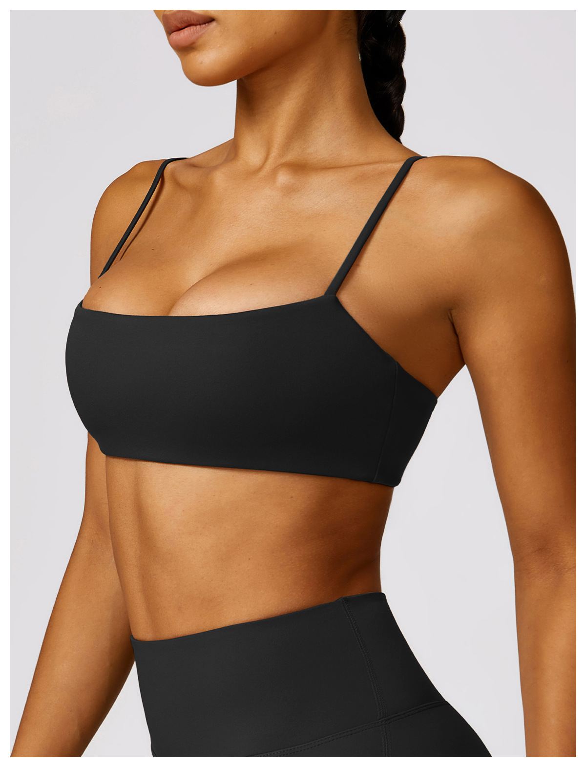 Strip Quick-Drying Sports Bra