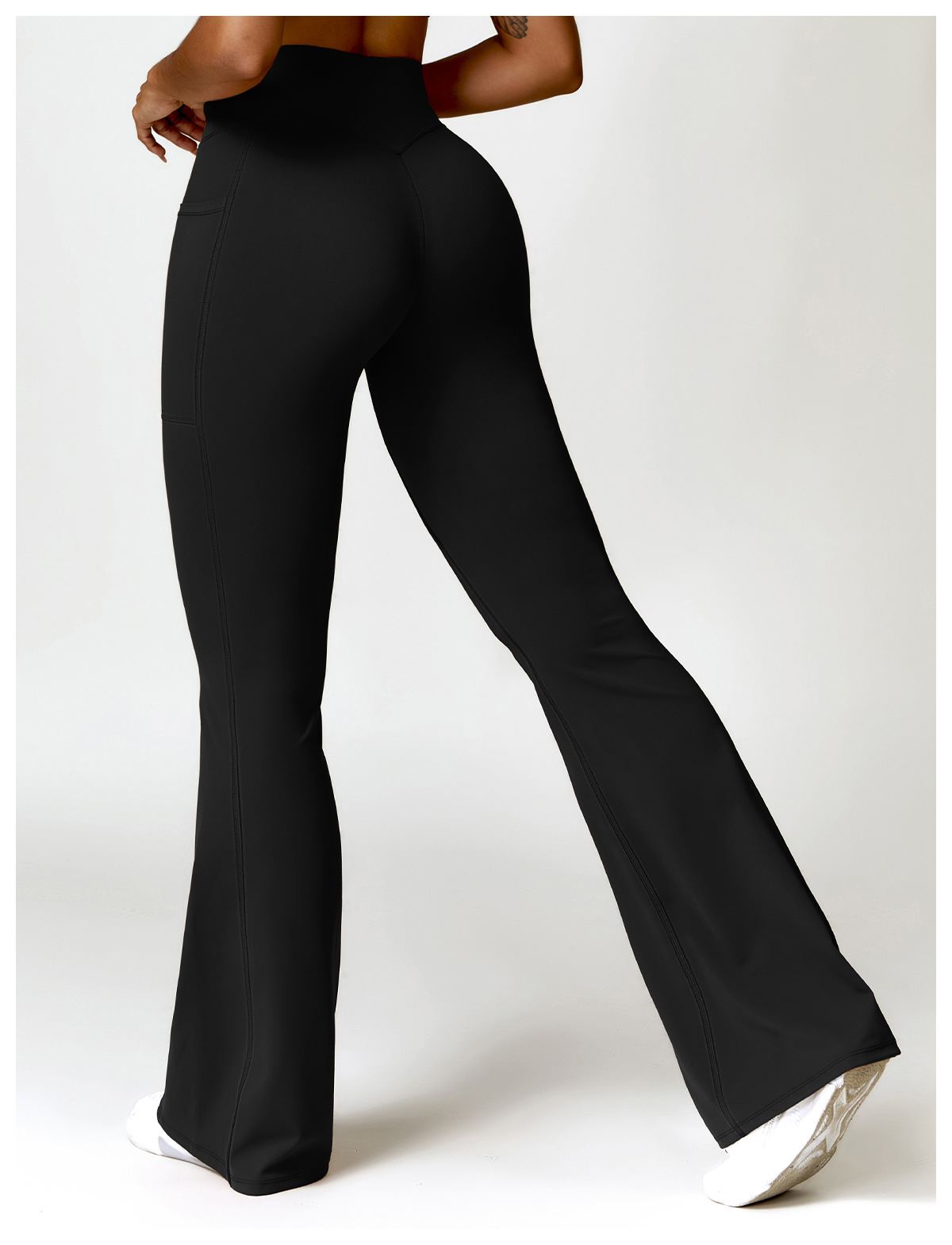 High-Waist Flare Leggings