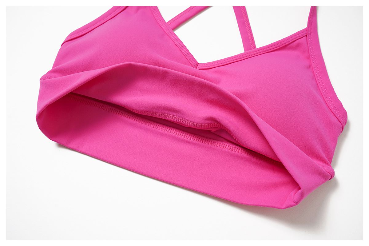 Cross Back Fitness Yoga Sports Bra