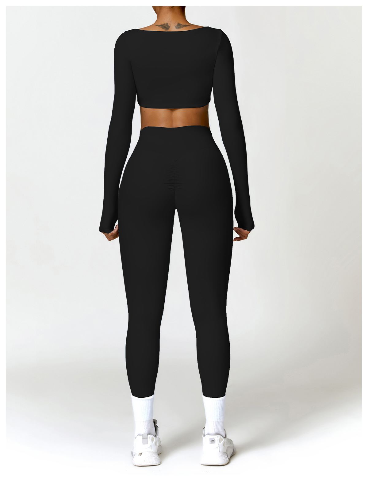 Winter Long Sleeve Yoga Running Top