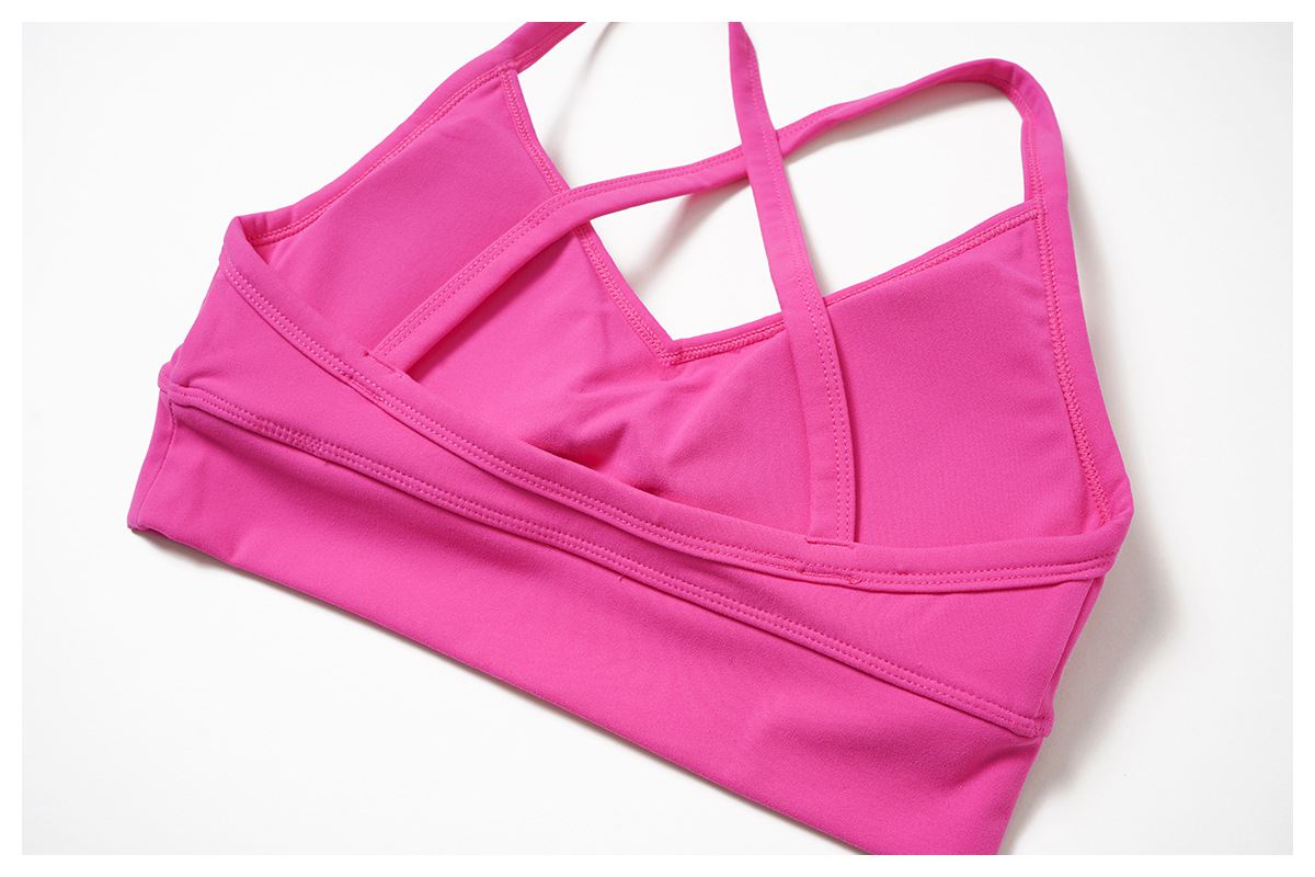 Cross Back Fitness Yoga Sports Bra