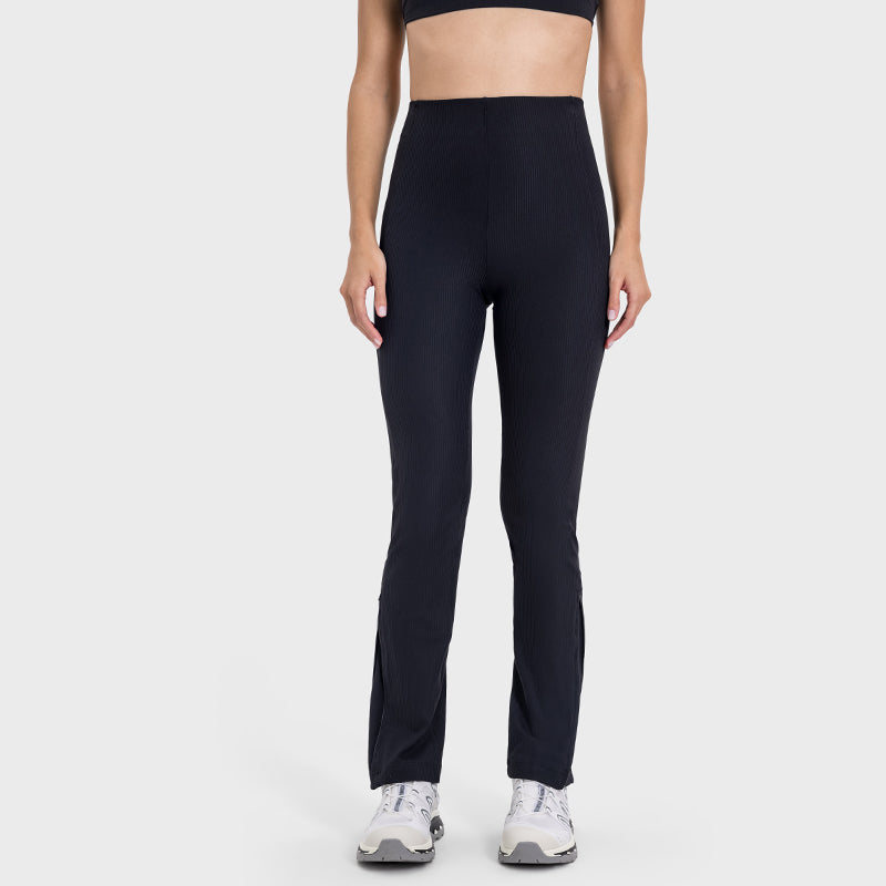 High-Waisted Hip-Lifting Slim Flare Pants