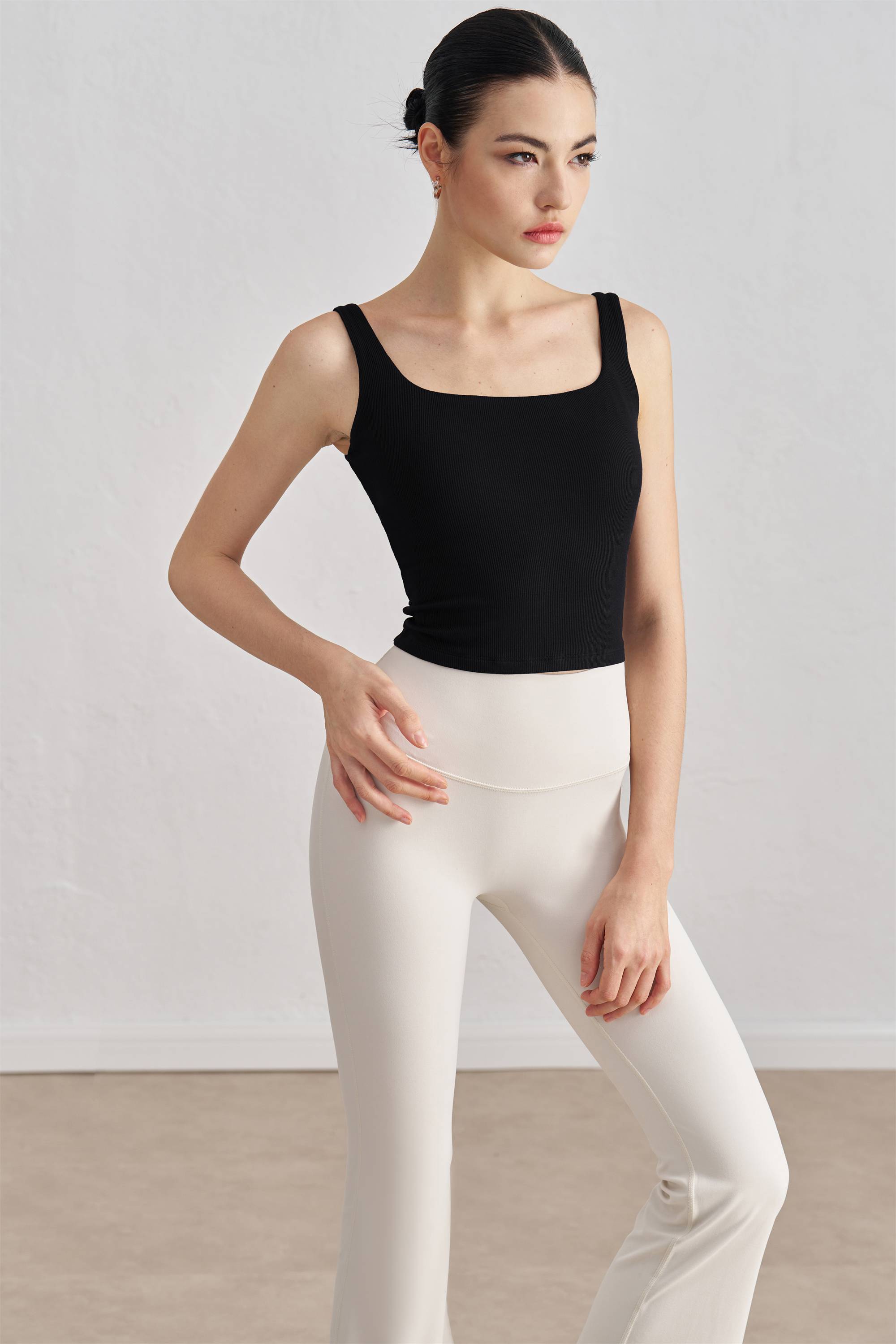 Modal Wide-Strap Yoga Tank Top