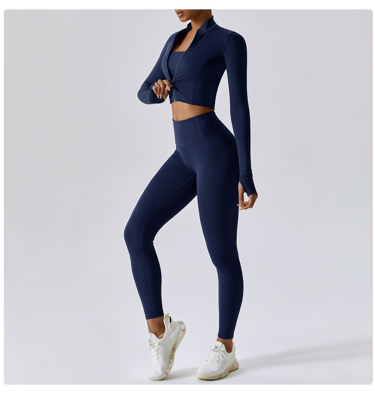 Outdoor Sports Tight Yoga Clothing Leggings Set