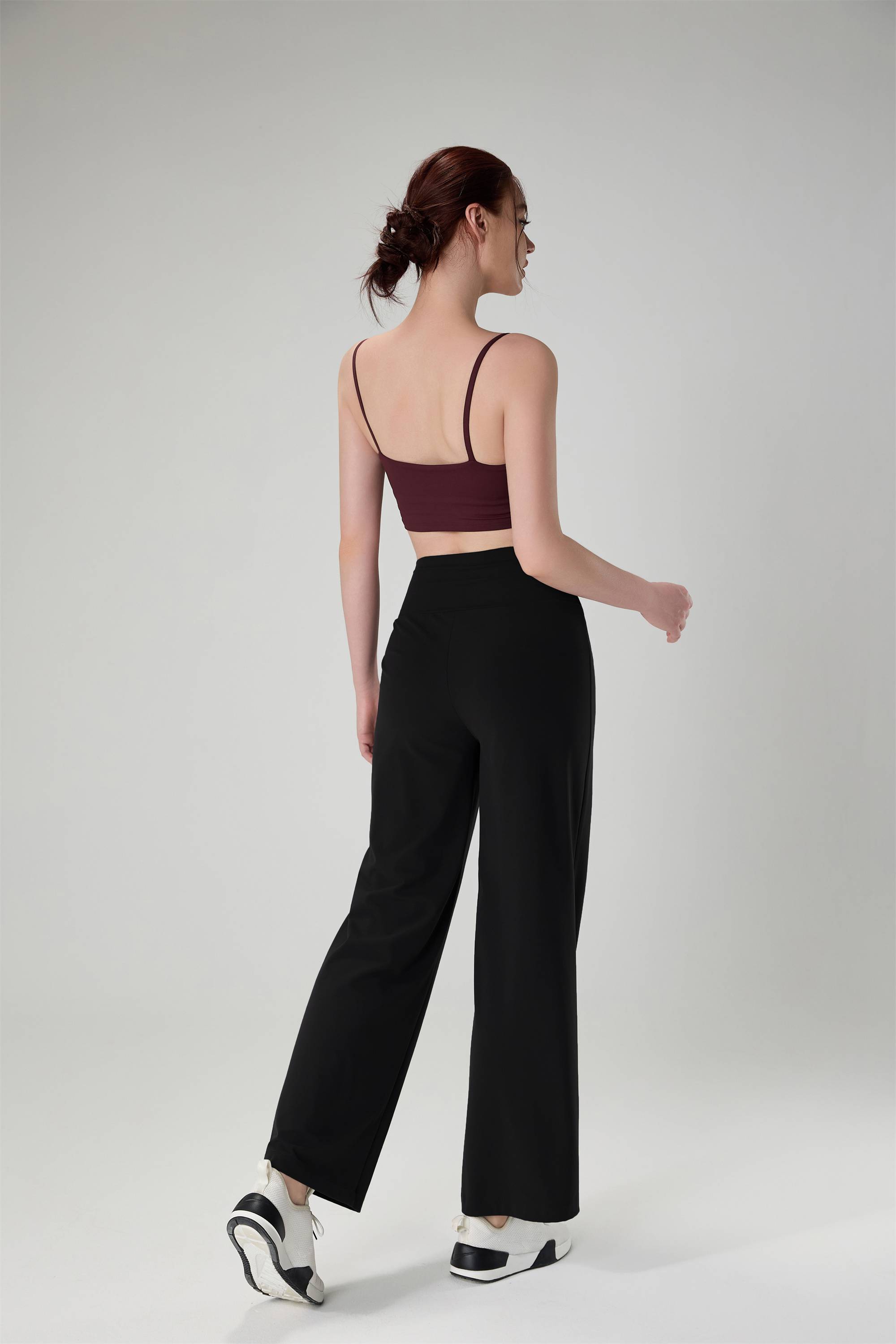 High-Waisted Wide-Leg Yoga Pants