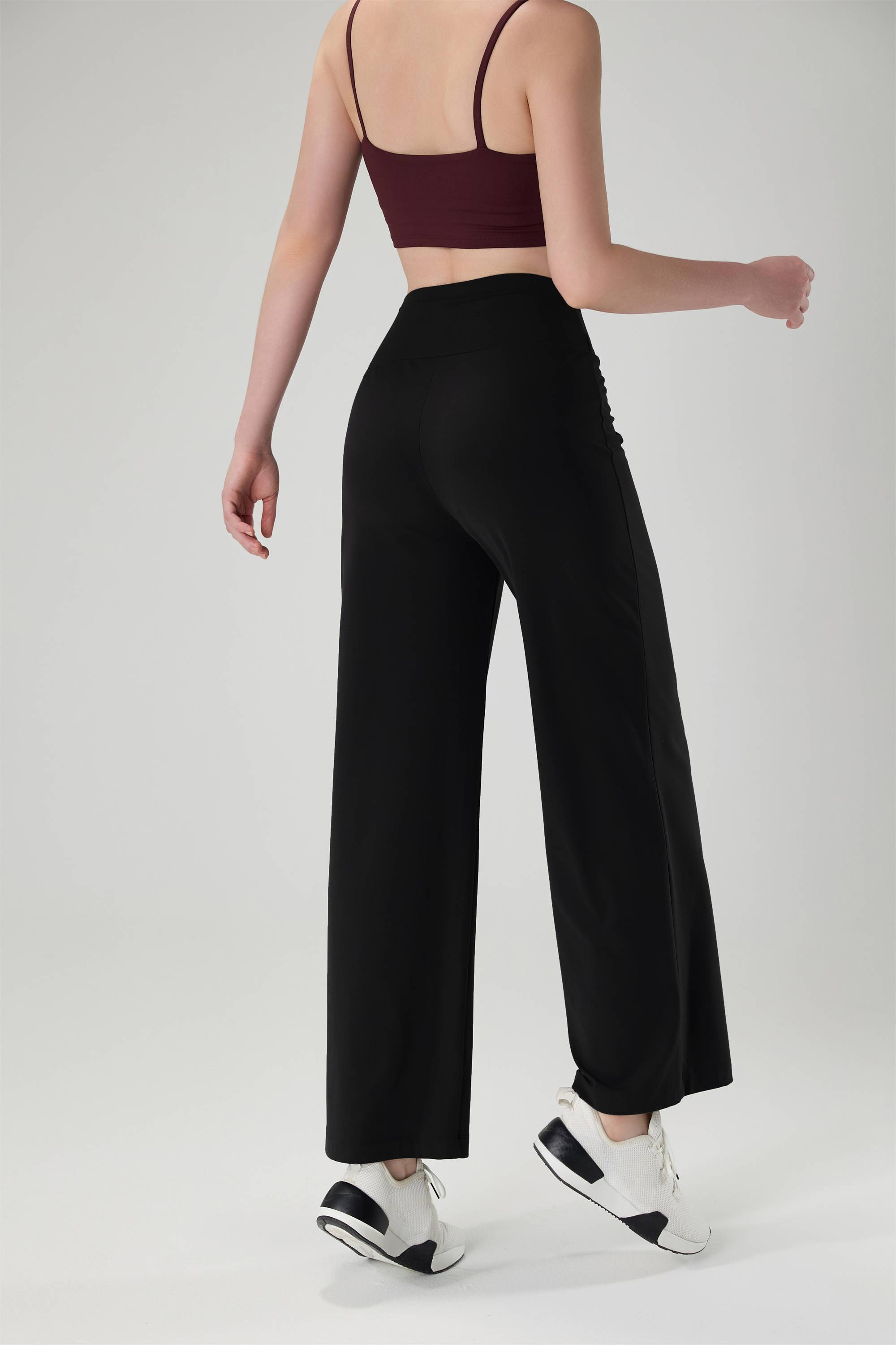 High-Waisted Wide-Leg Yoga Pants