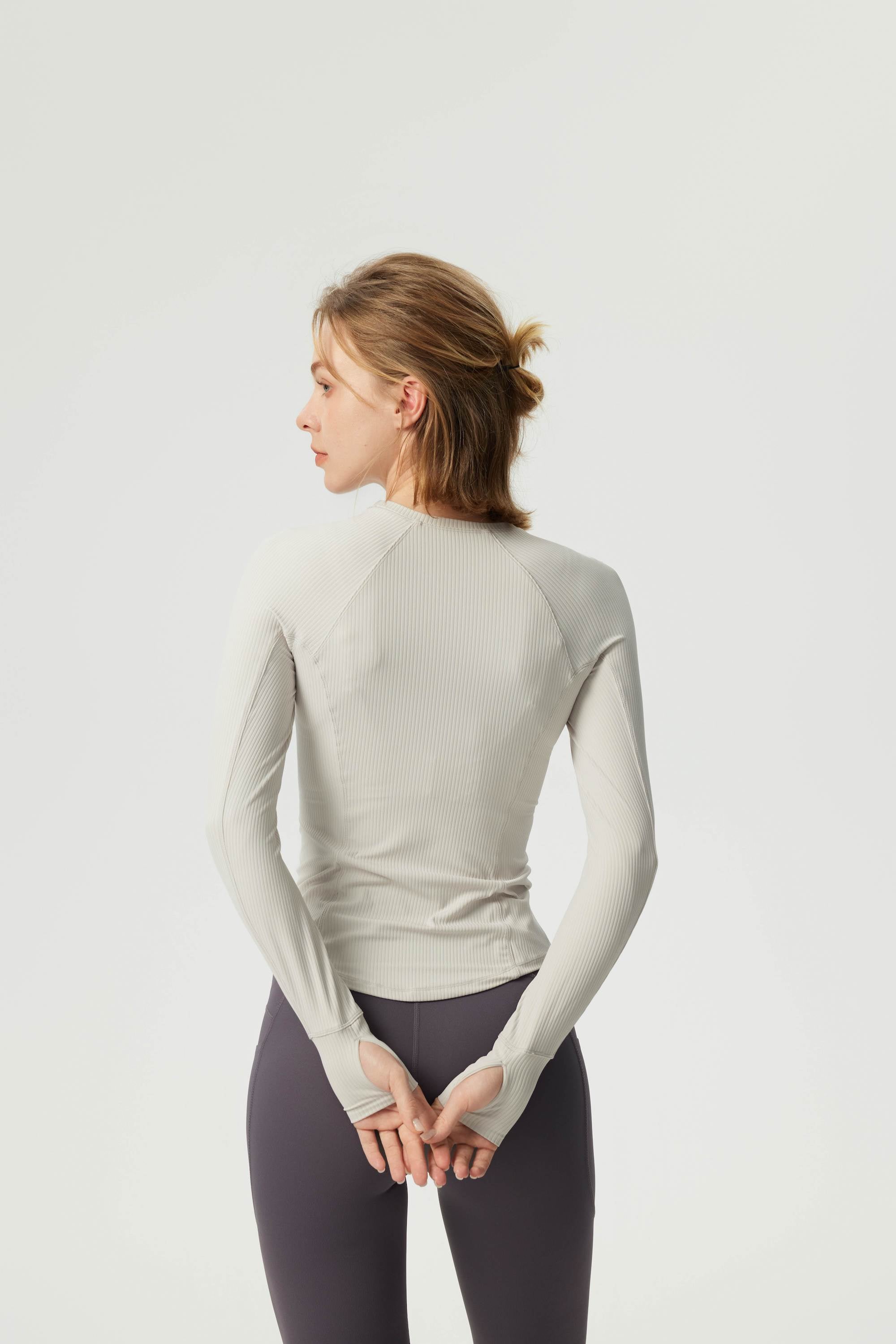 Slim-Fit Long Sleeve Running Top