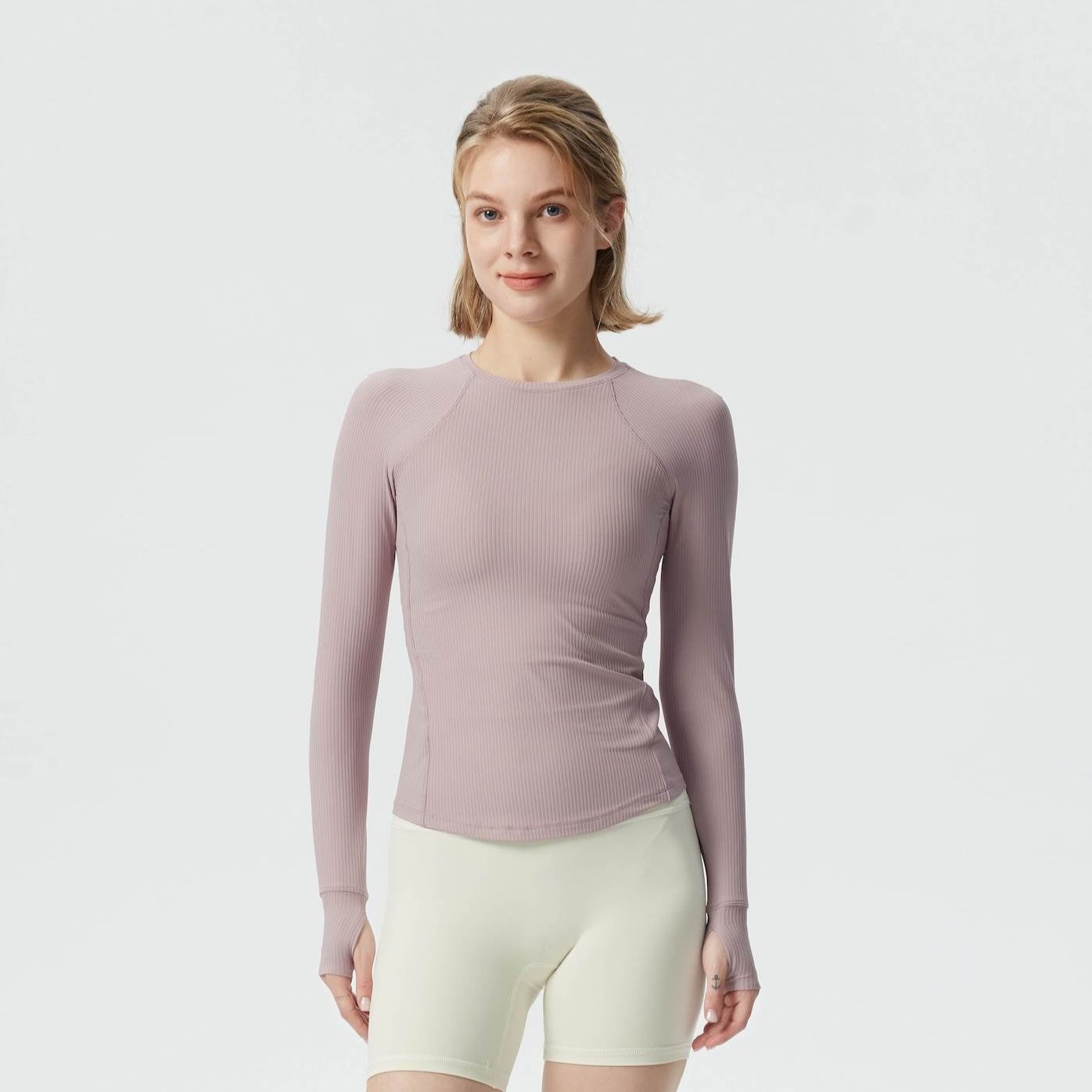 Slim-Fit Long Sleeve Running Top