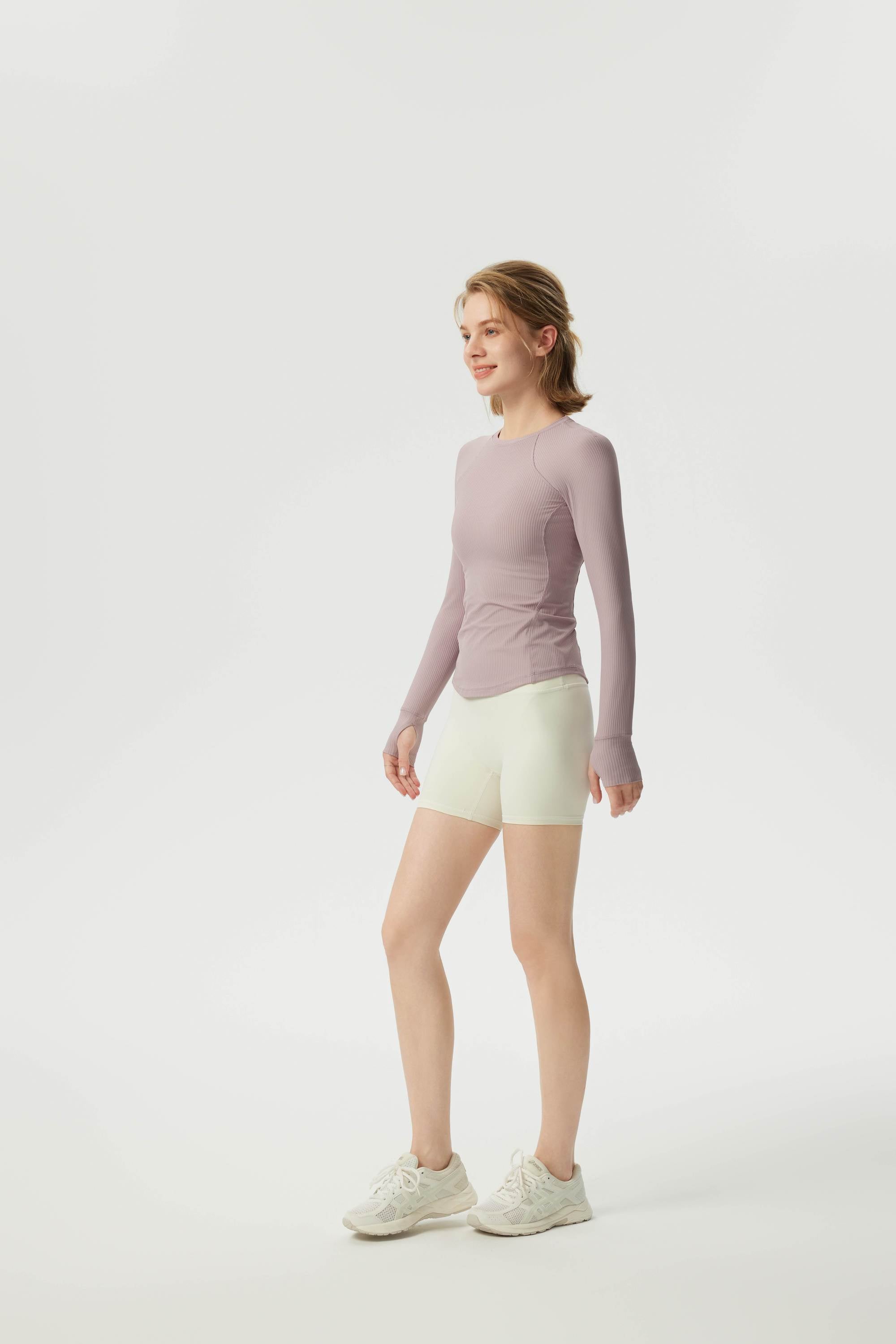 Slim-Fit Long Sleeve Running Top