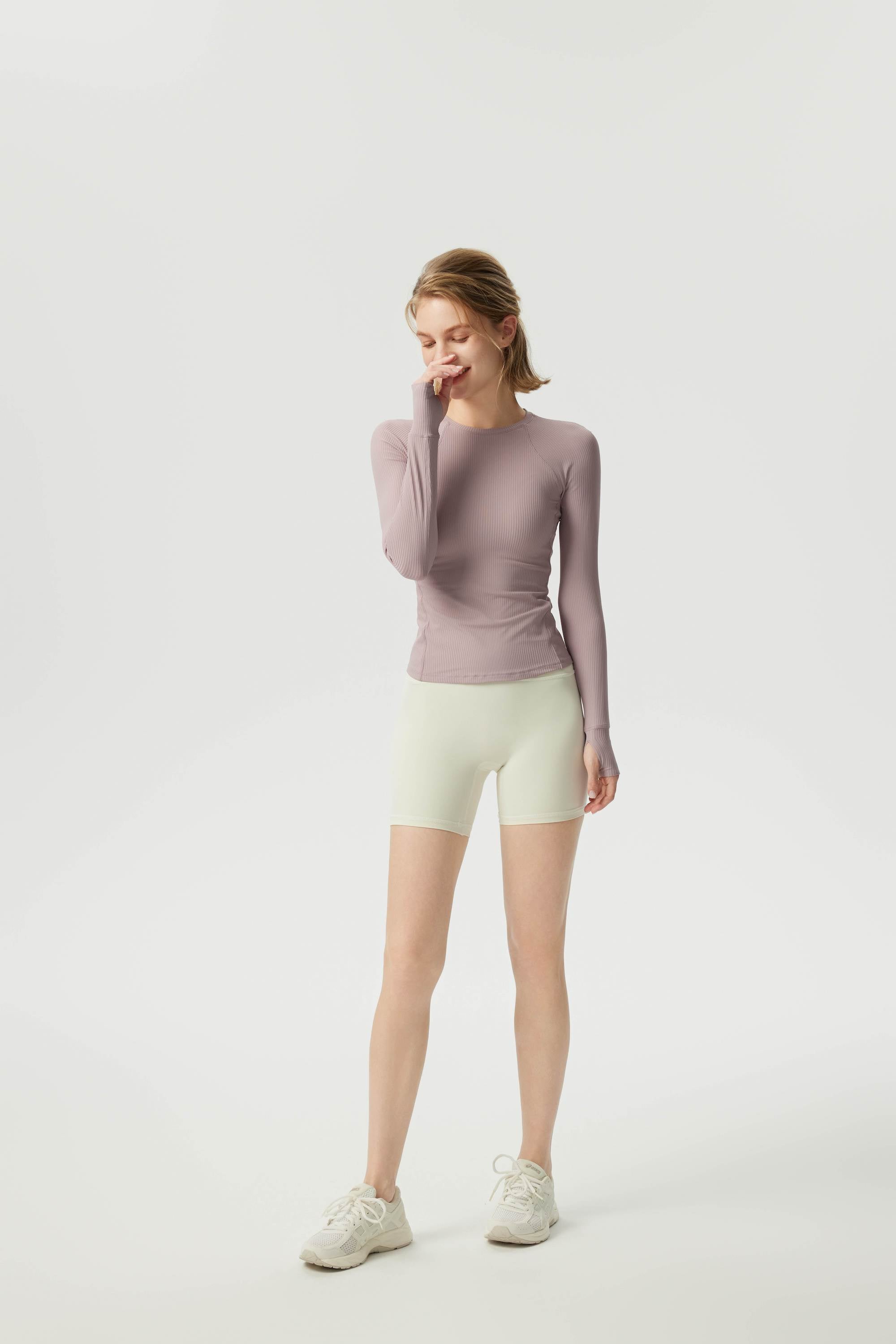 Slim-Fit Long Sleeve Running Top