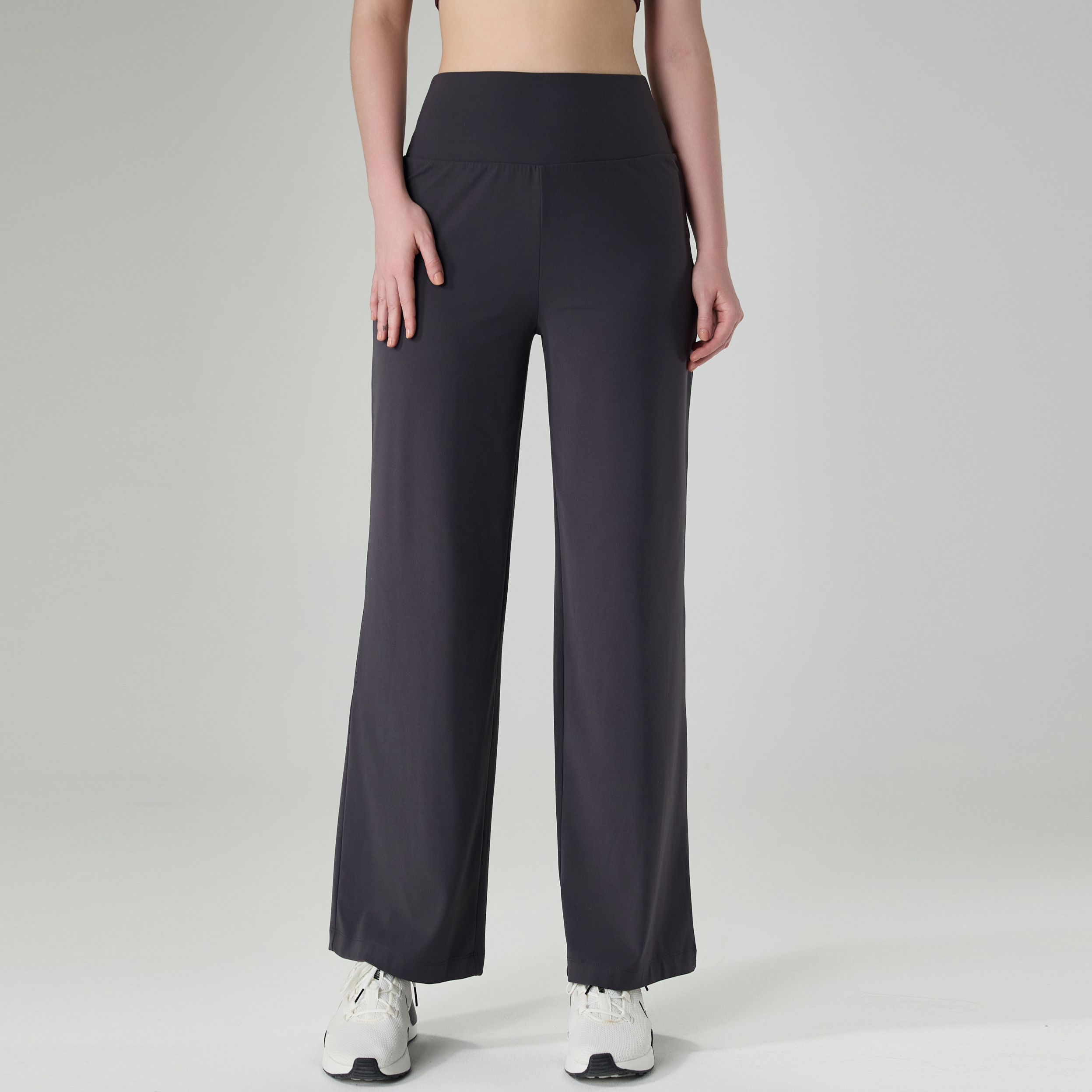 High-Waisted Wide-Leg Yoga Pants