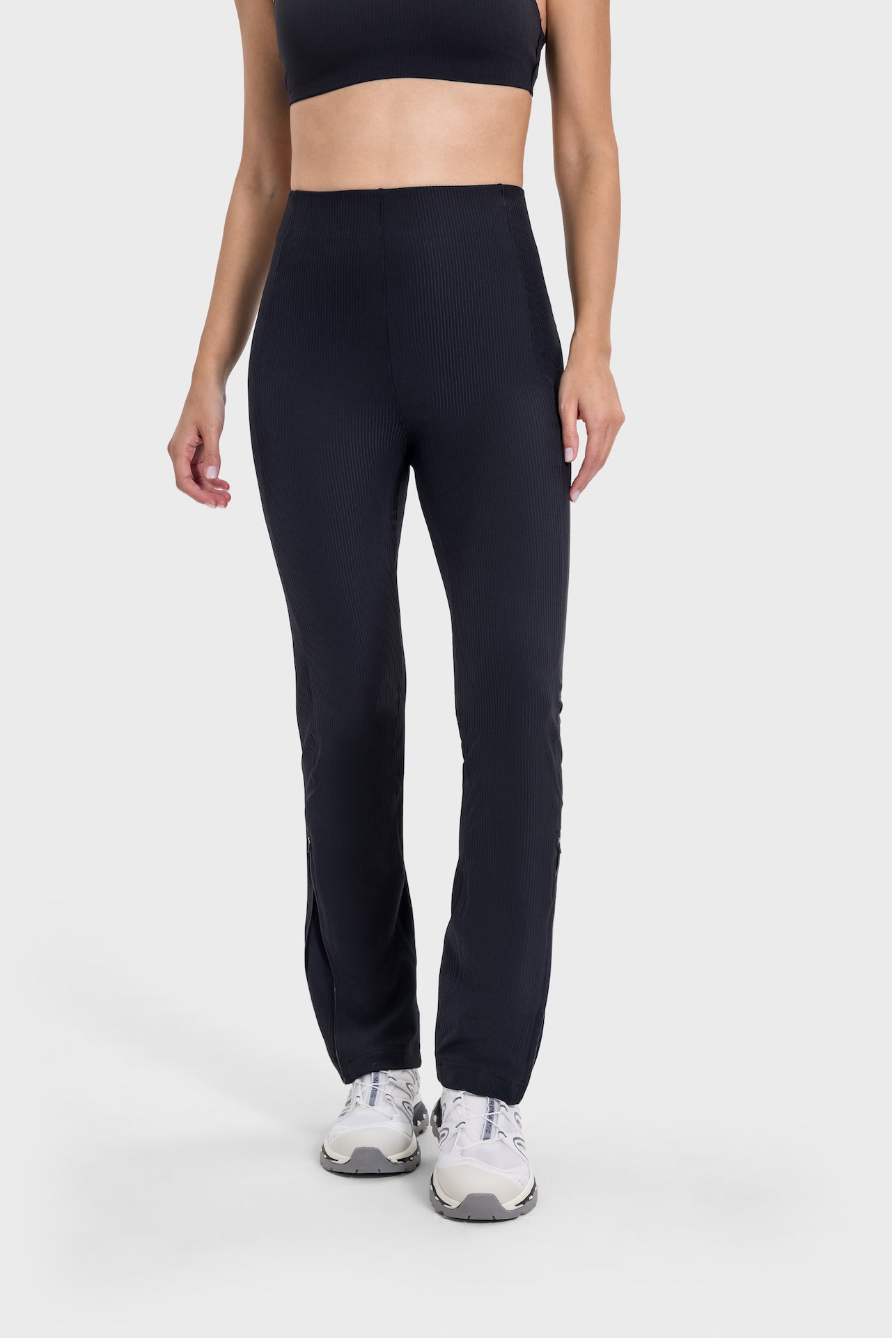 High-Waisted Hip-Lifting Slim Flare Pants