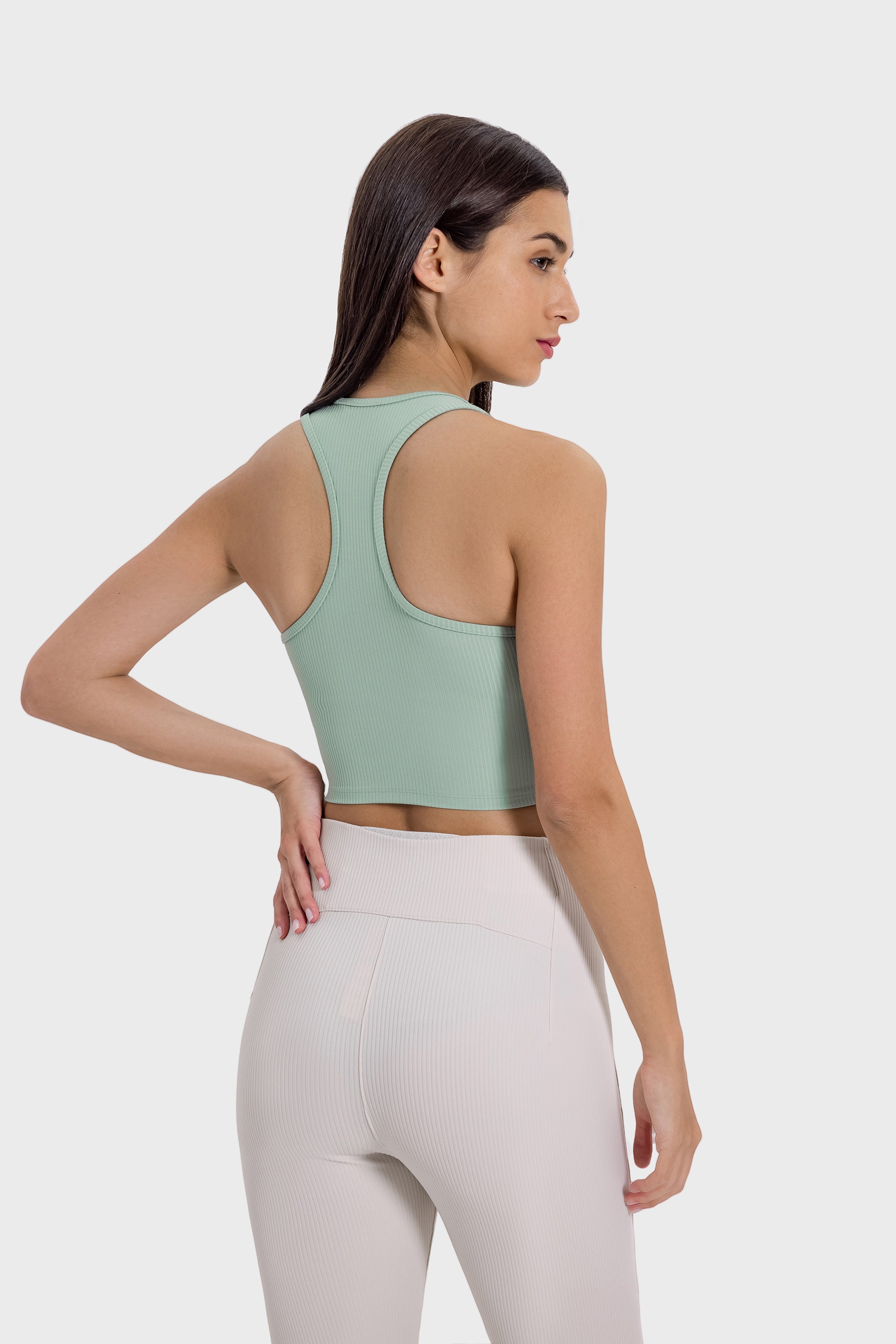 Ribbed Running Sports Vest