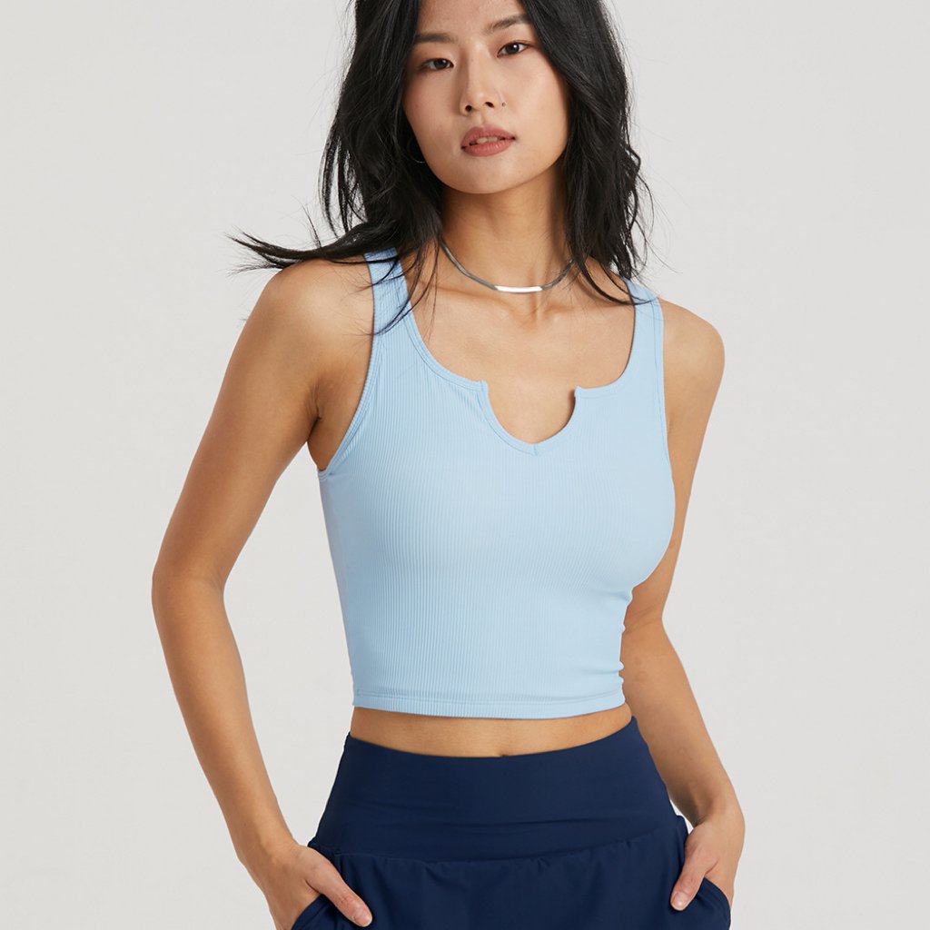 Ribbed Sports Bra