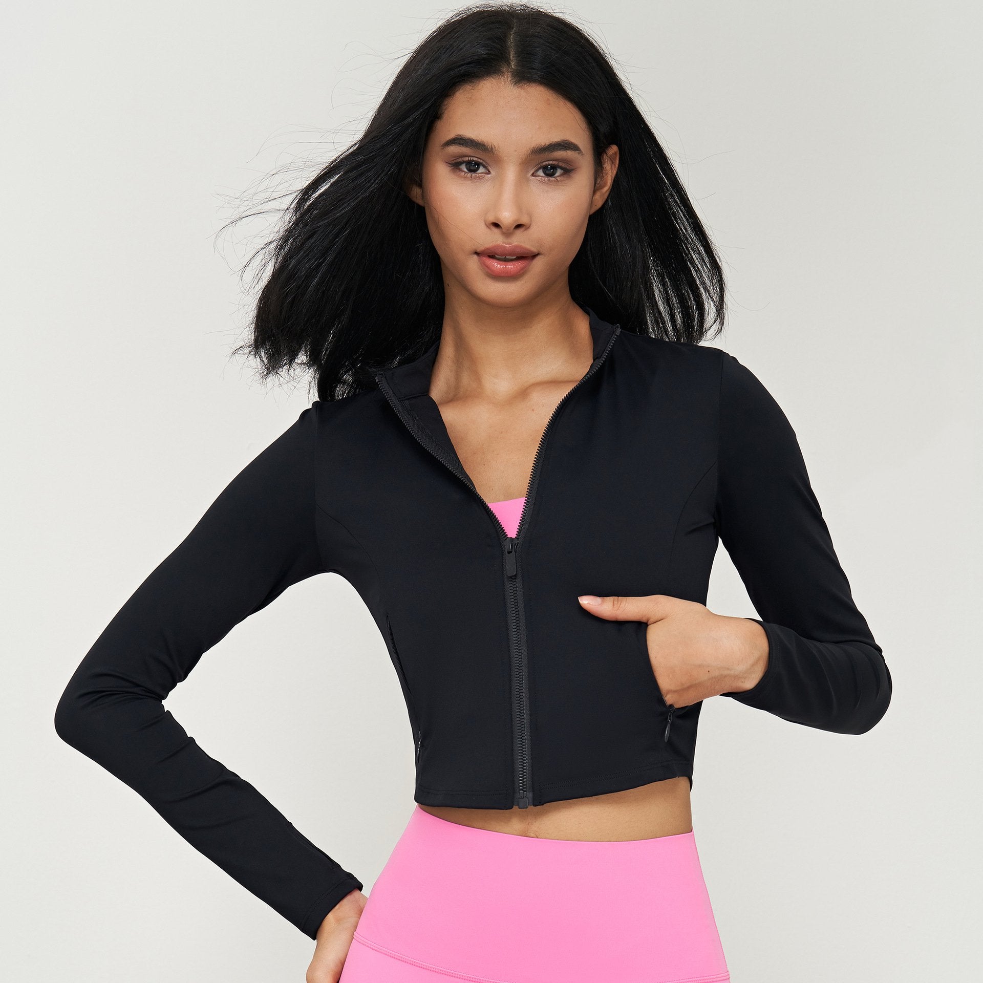 Zip Yoga Fitness Sport Jacket