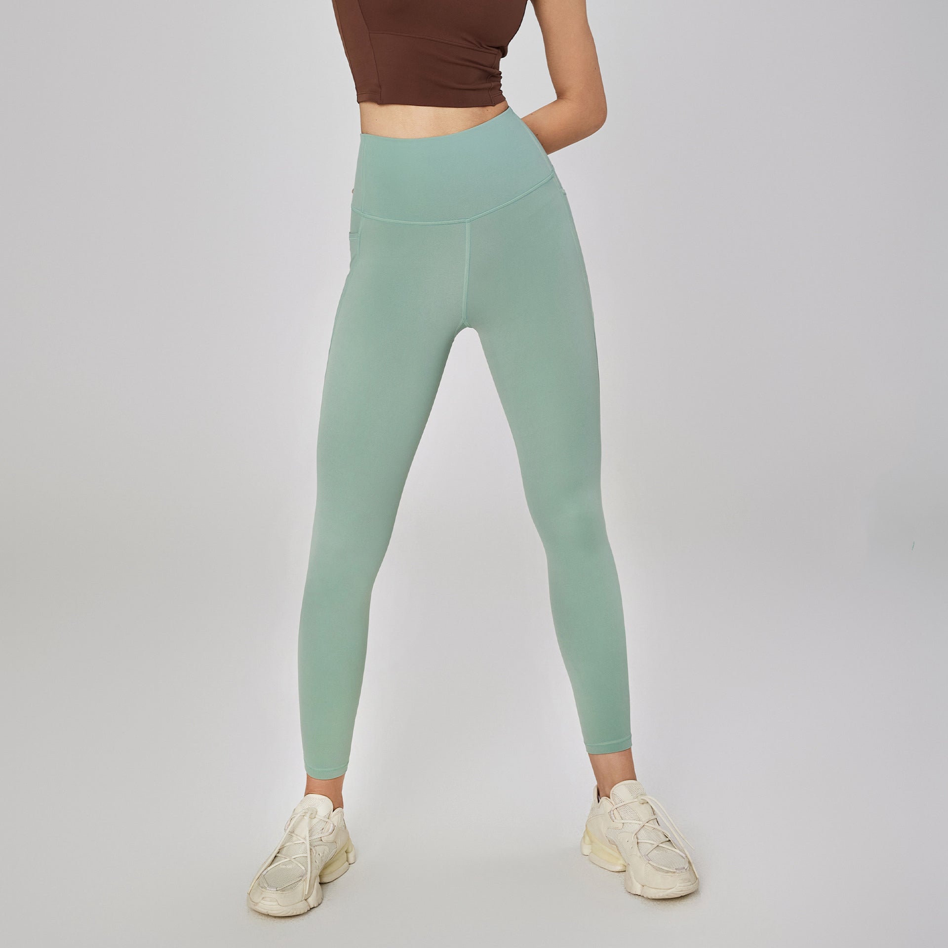 Seamless High-Waisted Yoga Pants