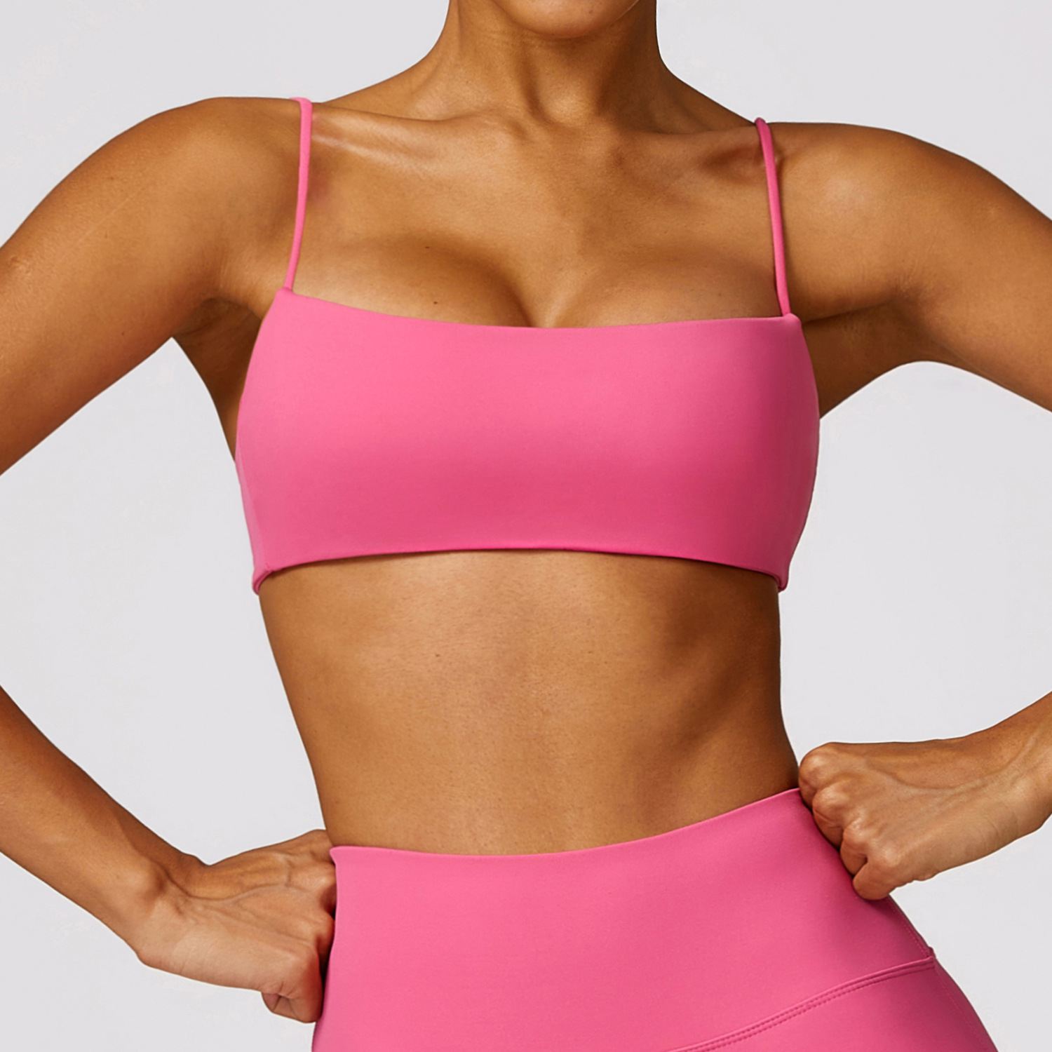 Strip Quick-Drying Sports Bra