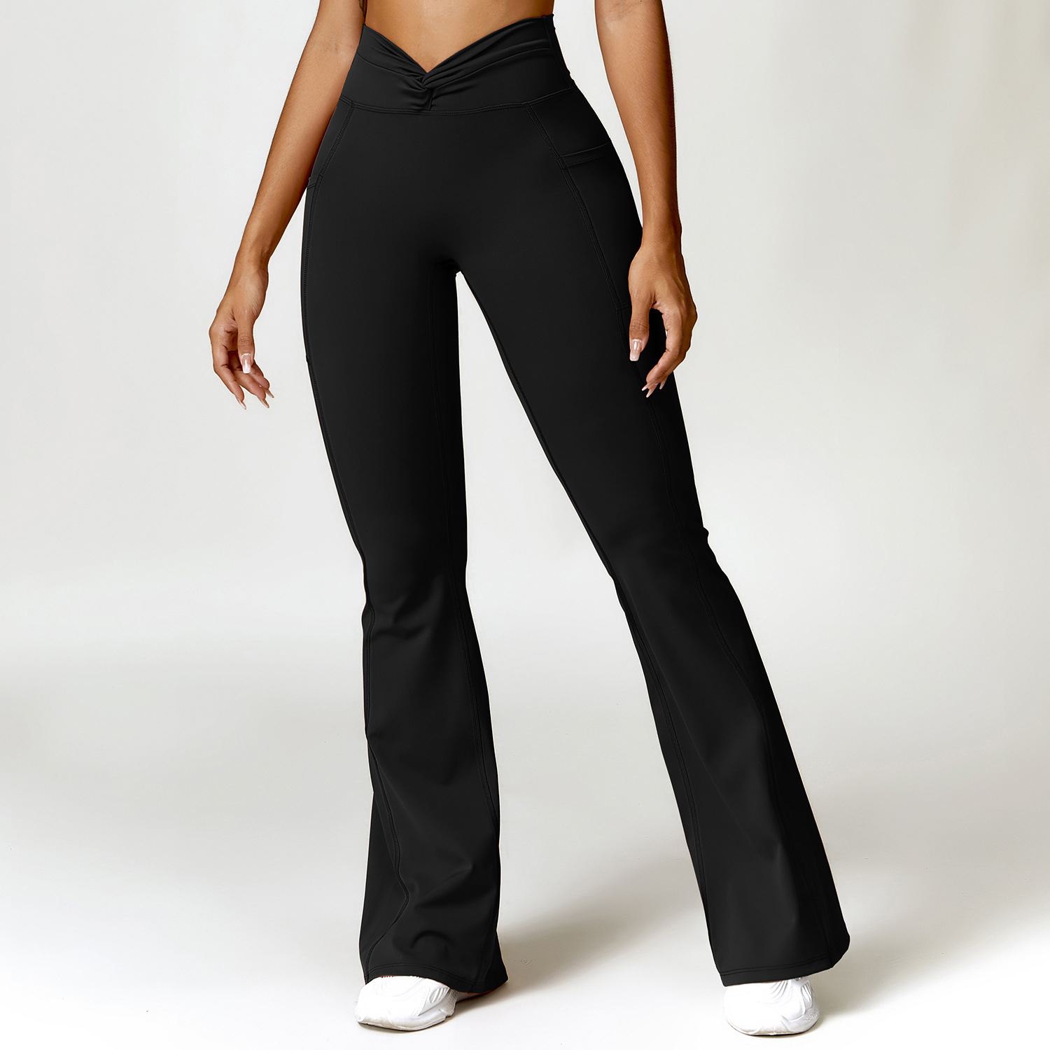 High-Waist Flare Leggings